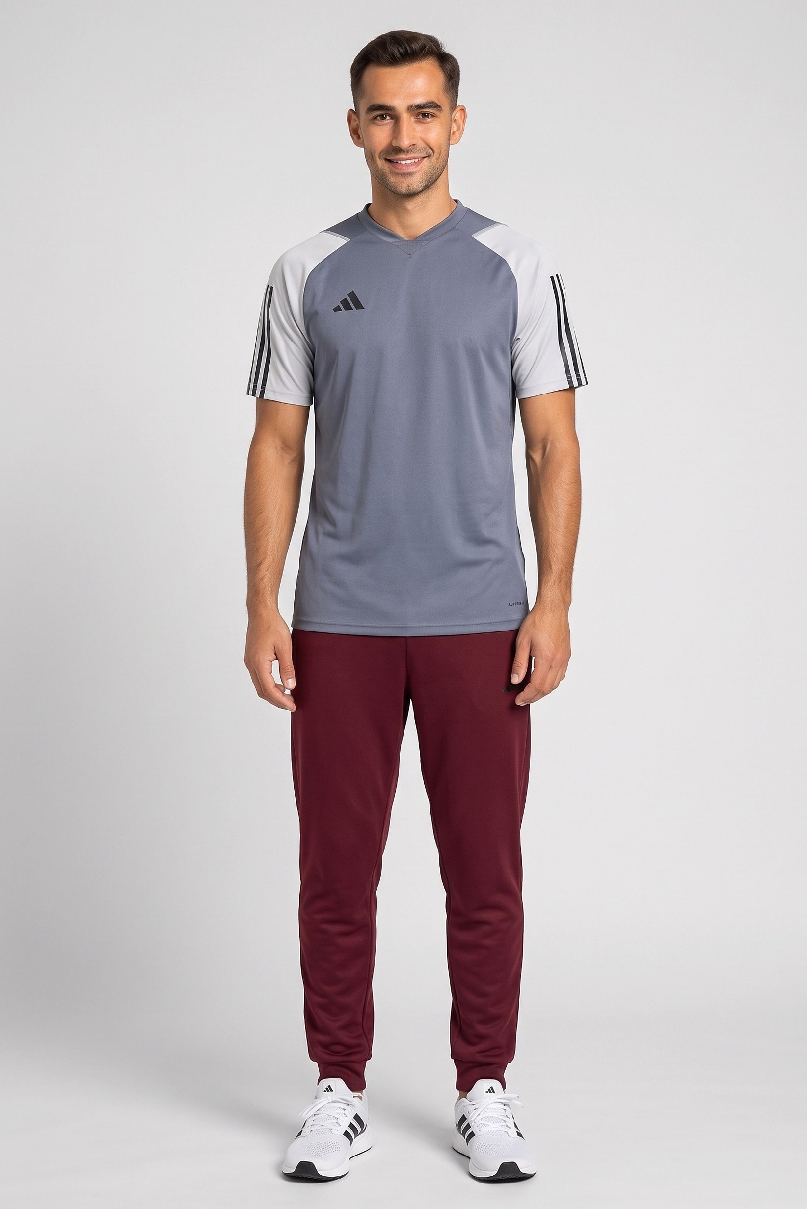 Men Sportswear Fit Tiro 23 Competition Trikot Herren Football Jersey, Grey