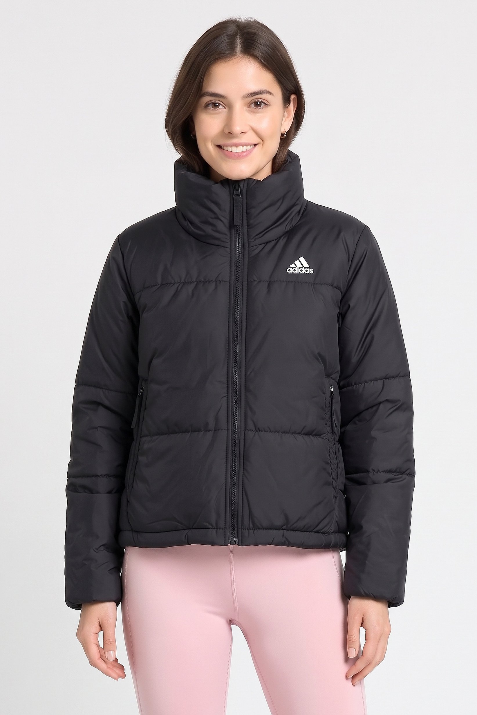 Women Loose Fit Long Sleeve Outdoor Jacket, Black