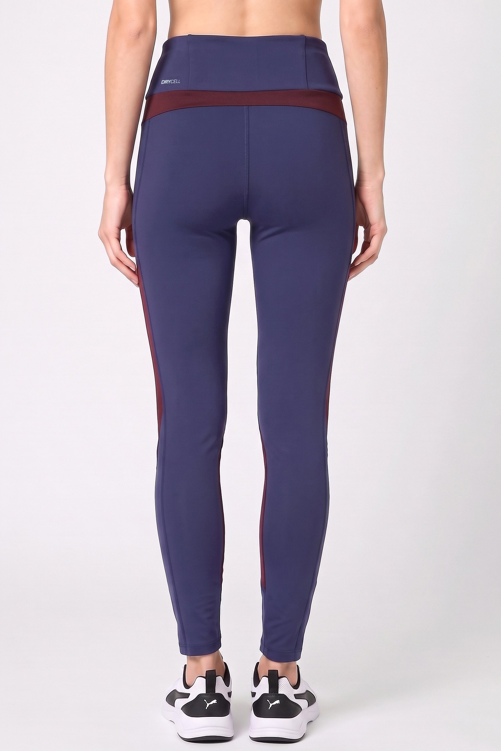 Women Sportswear Fit Training Leggings, Navy
