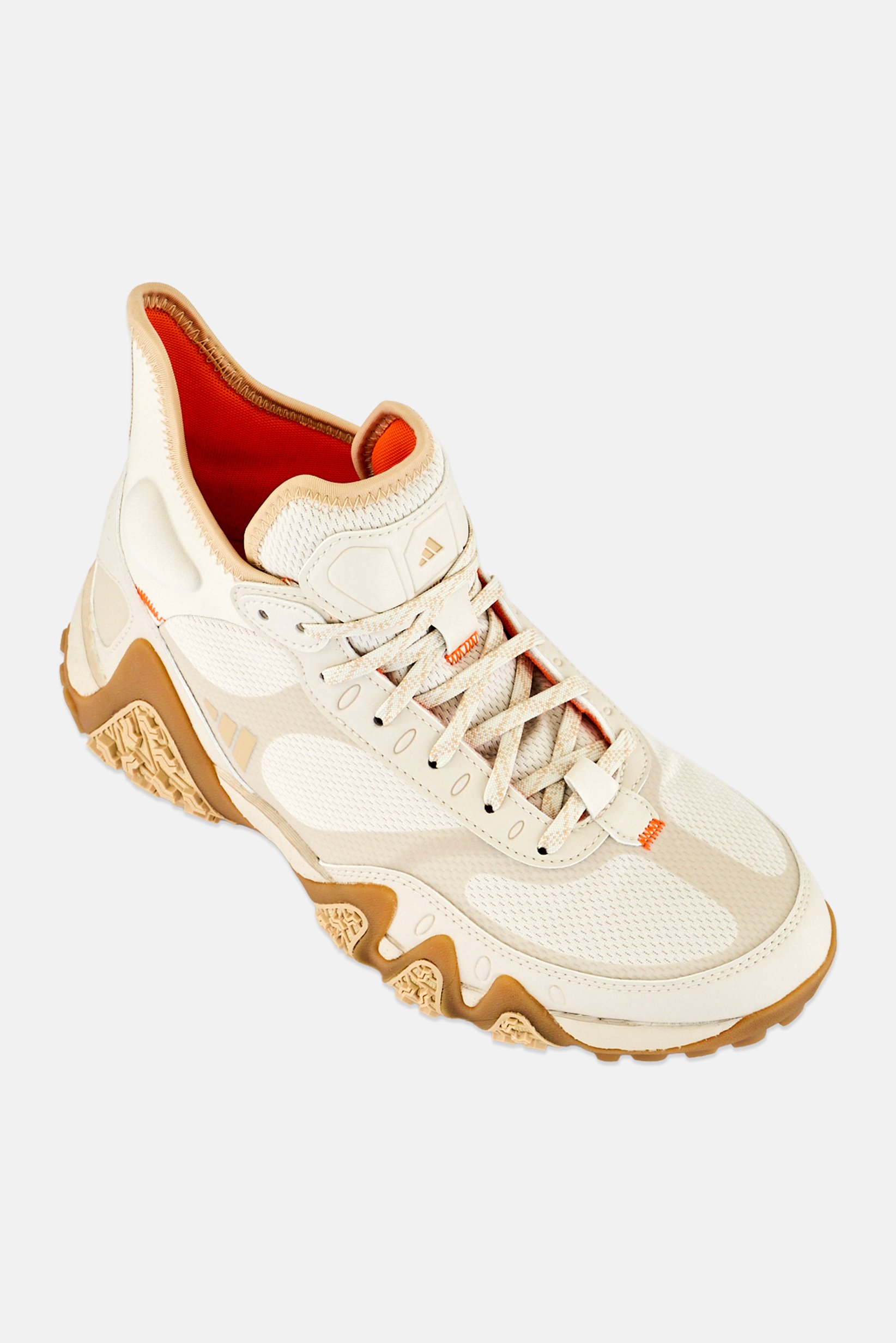 Kids Boy Adicross Hi Medium Lace Up Golf Shoes, Beige
