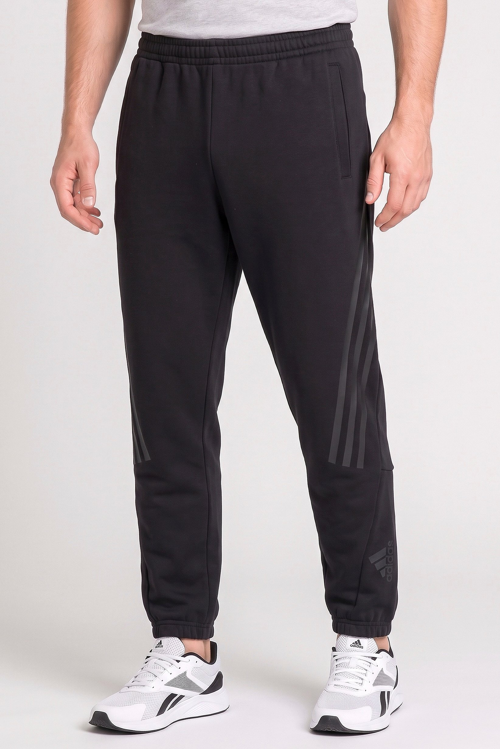 Men Slim Fit Outdoor Pants, Black