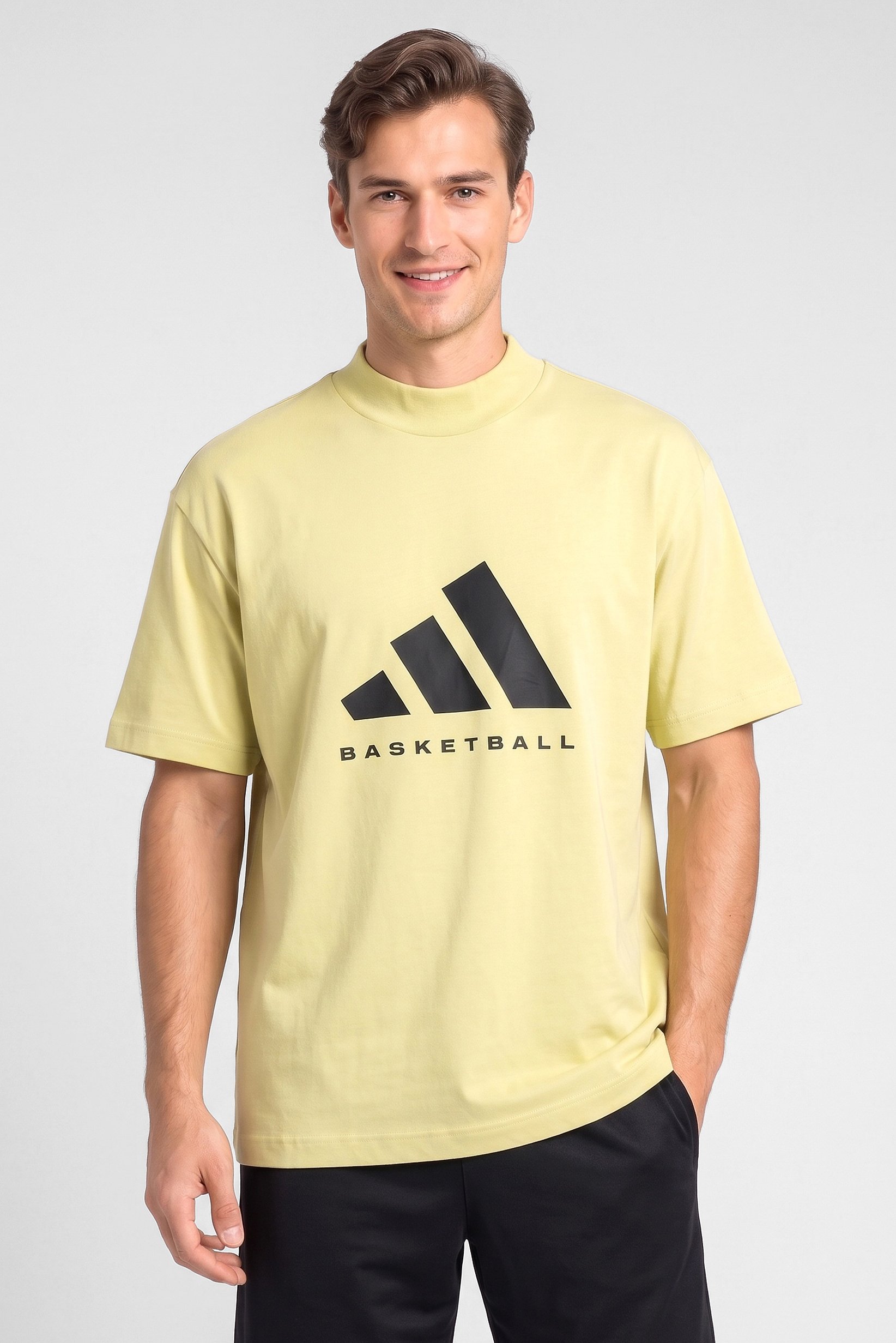 Men Sportswear Fit Short Sleeve Basketball T-Shirt, Mint Green