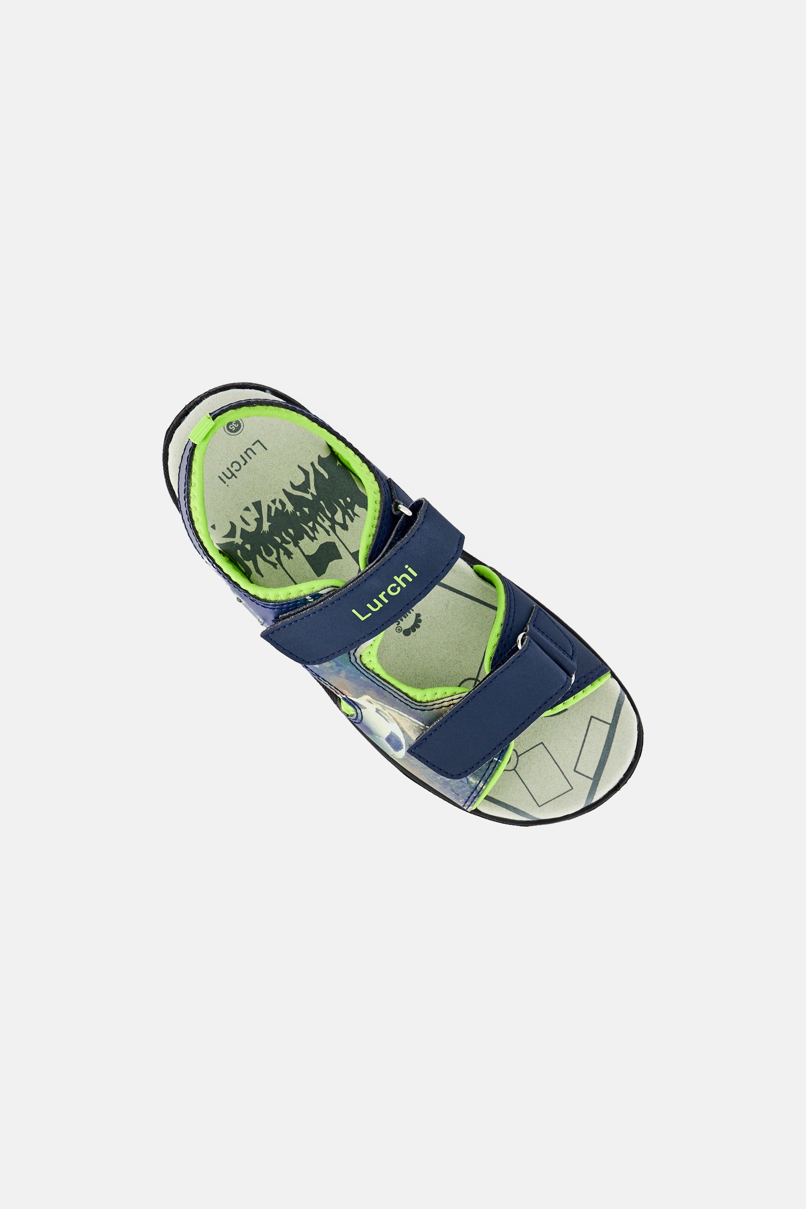 Kids Boy Velcro Closure Sandals, Multicolor