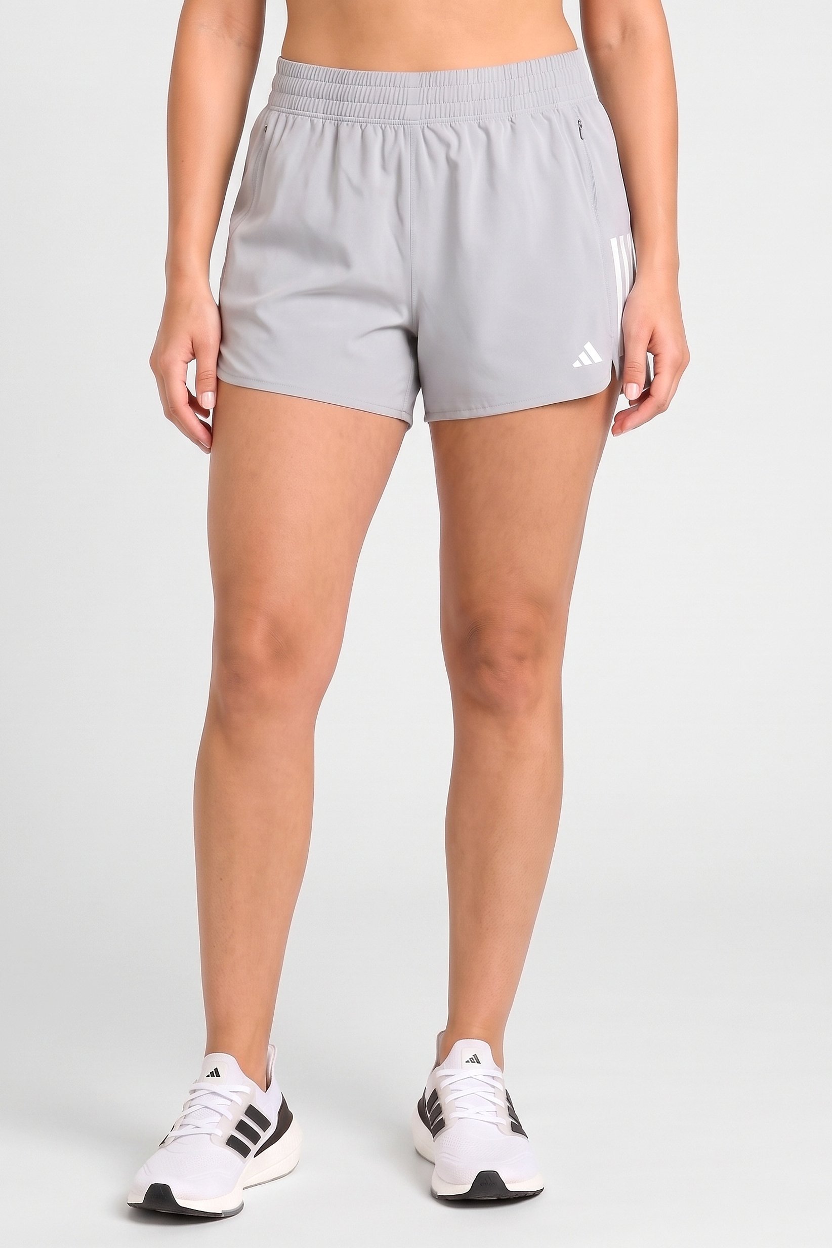 Women Sportswear Fit 3 Inseam Running Shorts, Grey