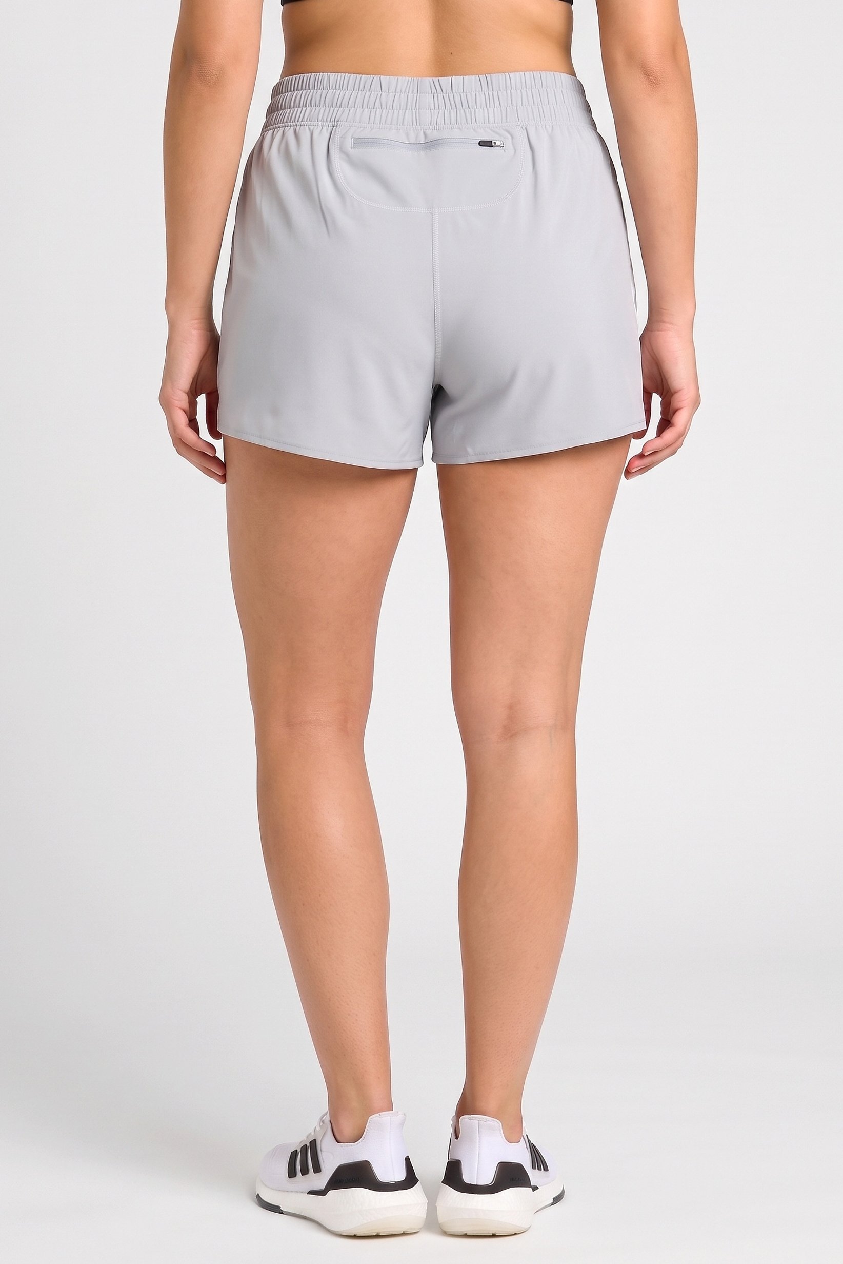 Women Sportswear Fit 3 Inseam Running Shorts, Grey