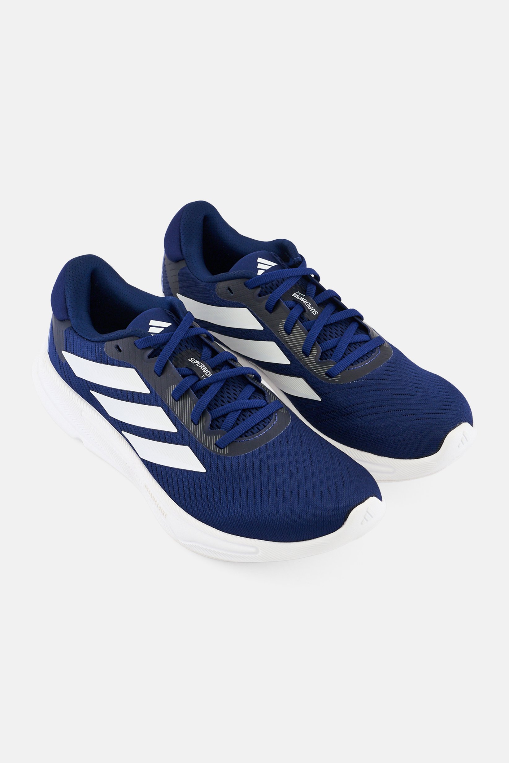 Men Super Nova Ease Lace Up Running Shoes, Navy Blue