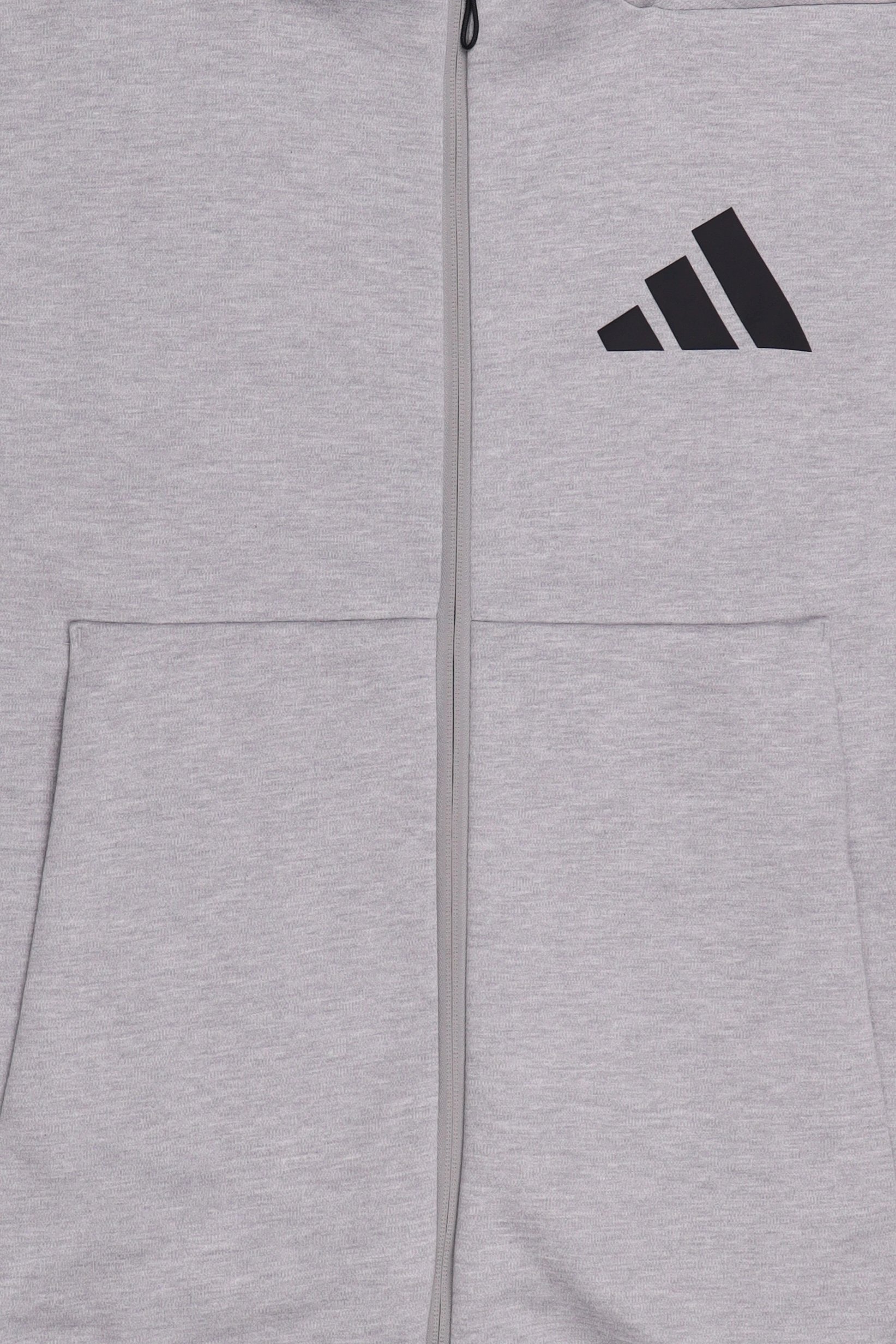 Men Sportswear Fit Long Sleeve Outdoor Hoodie, Heather Grey