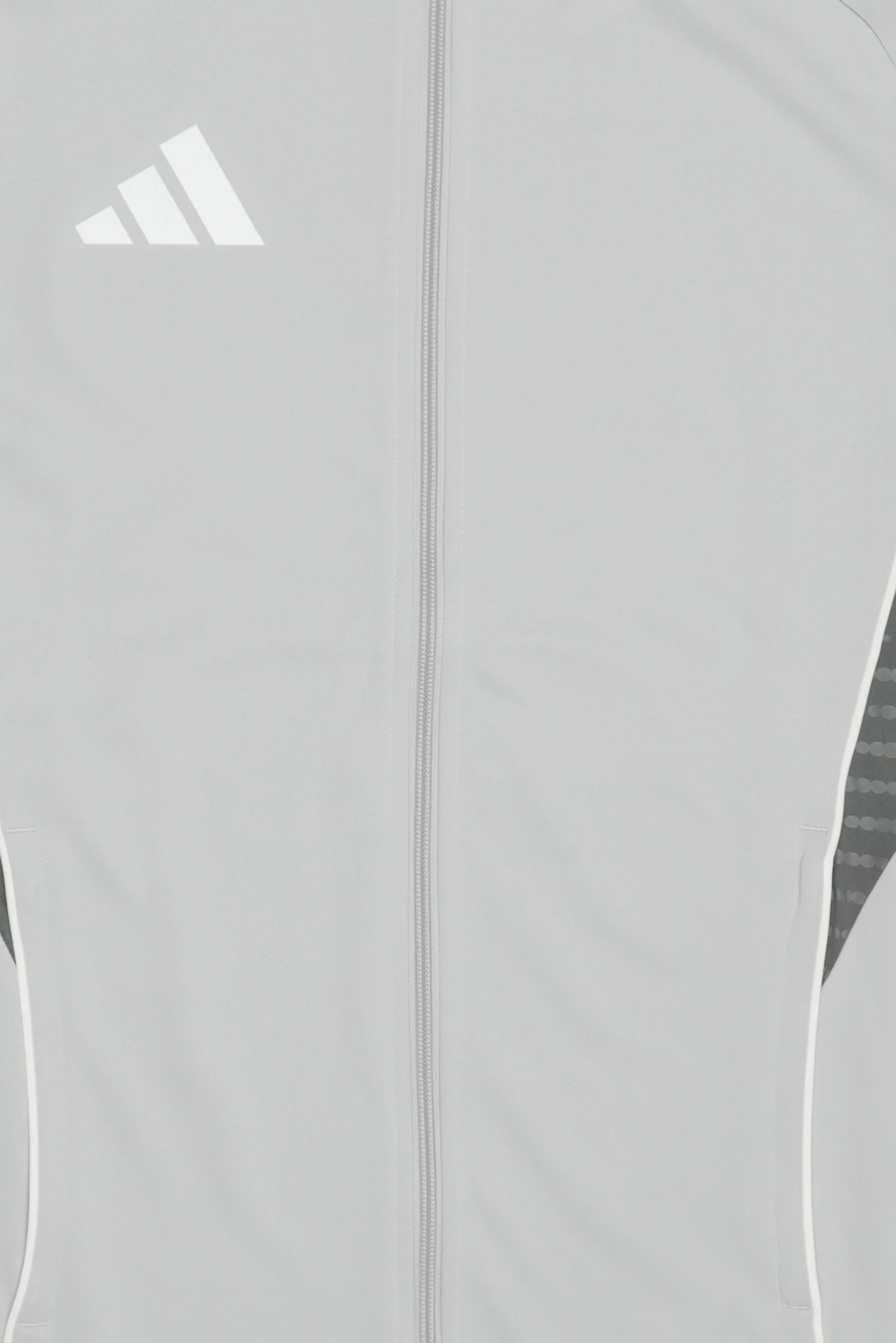 Men Slim Fit Long Sleeve Training Jacket, Grey