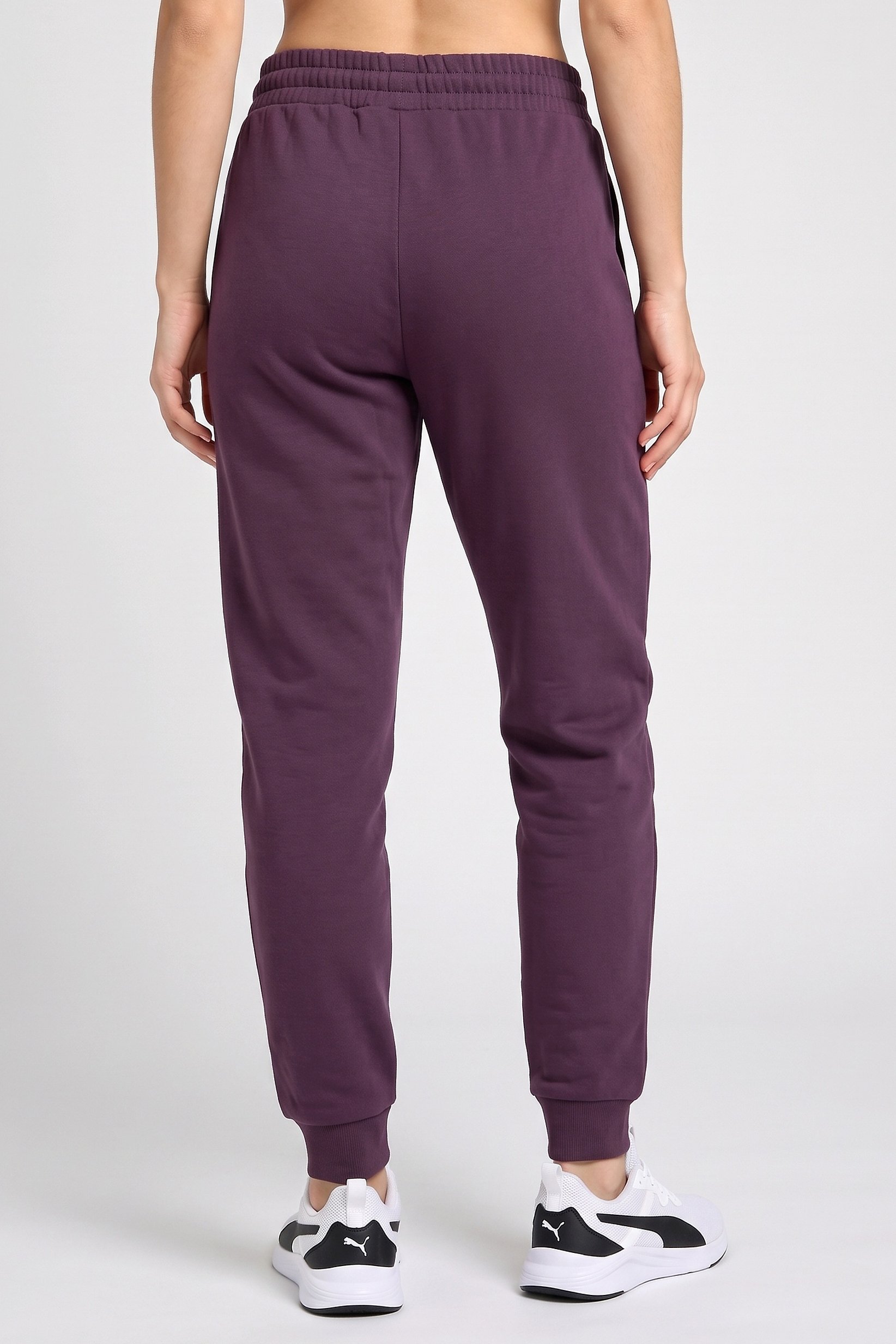 Women Sportswear Fit Outdoor Sweatpants, Deep Purple