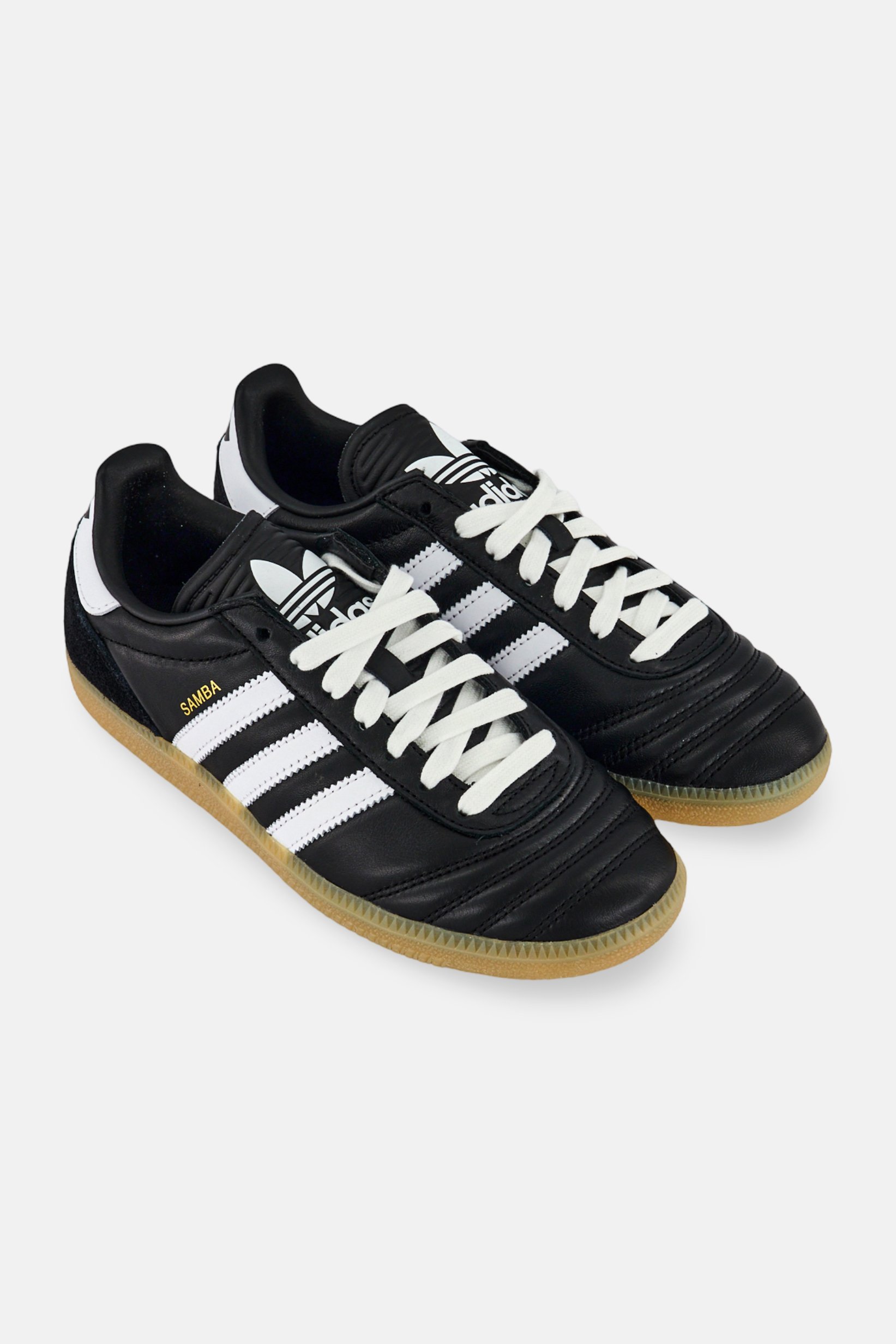Kids Boy Samba JP Lace Up Outdoor Shoes, Black