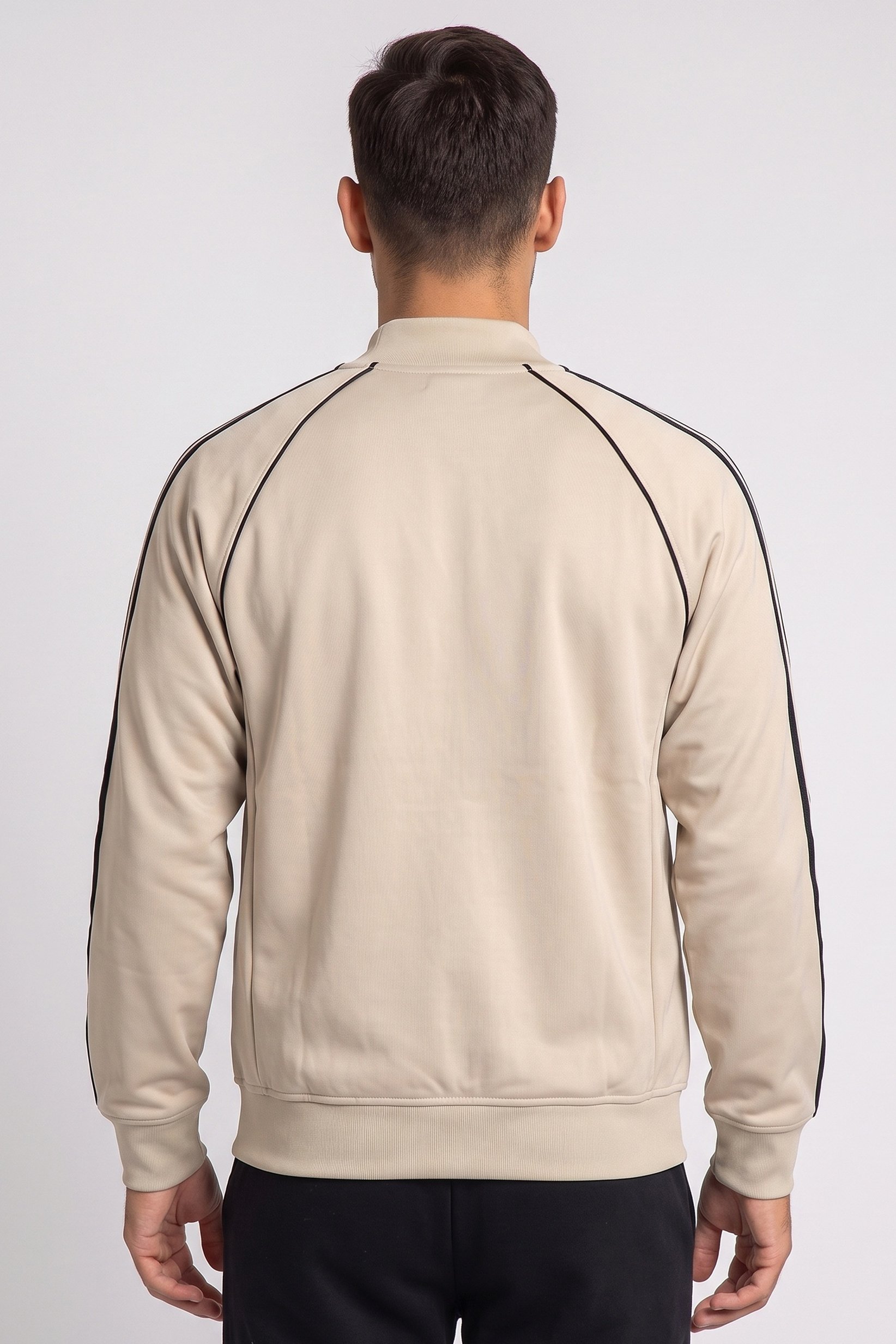 Men Sportswear Fit Long Sleeve Outdoor jacket, Khaki