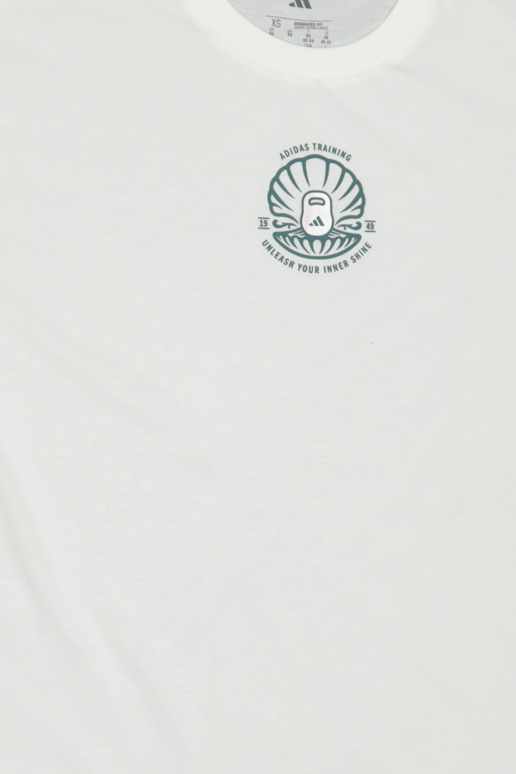 Men Oversized Fit Short Sleeve Outdoor T-Shirt, White