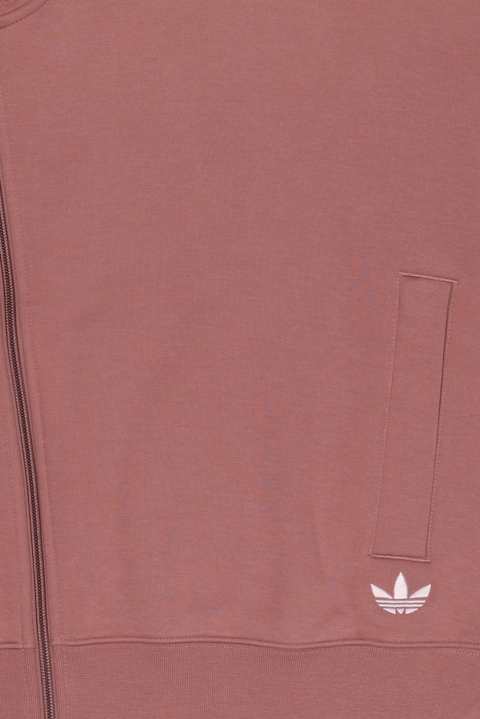 Women Sportswear Fit Long Sleeve Outdoor Full Zip Sweatshirt, Warm Clay
