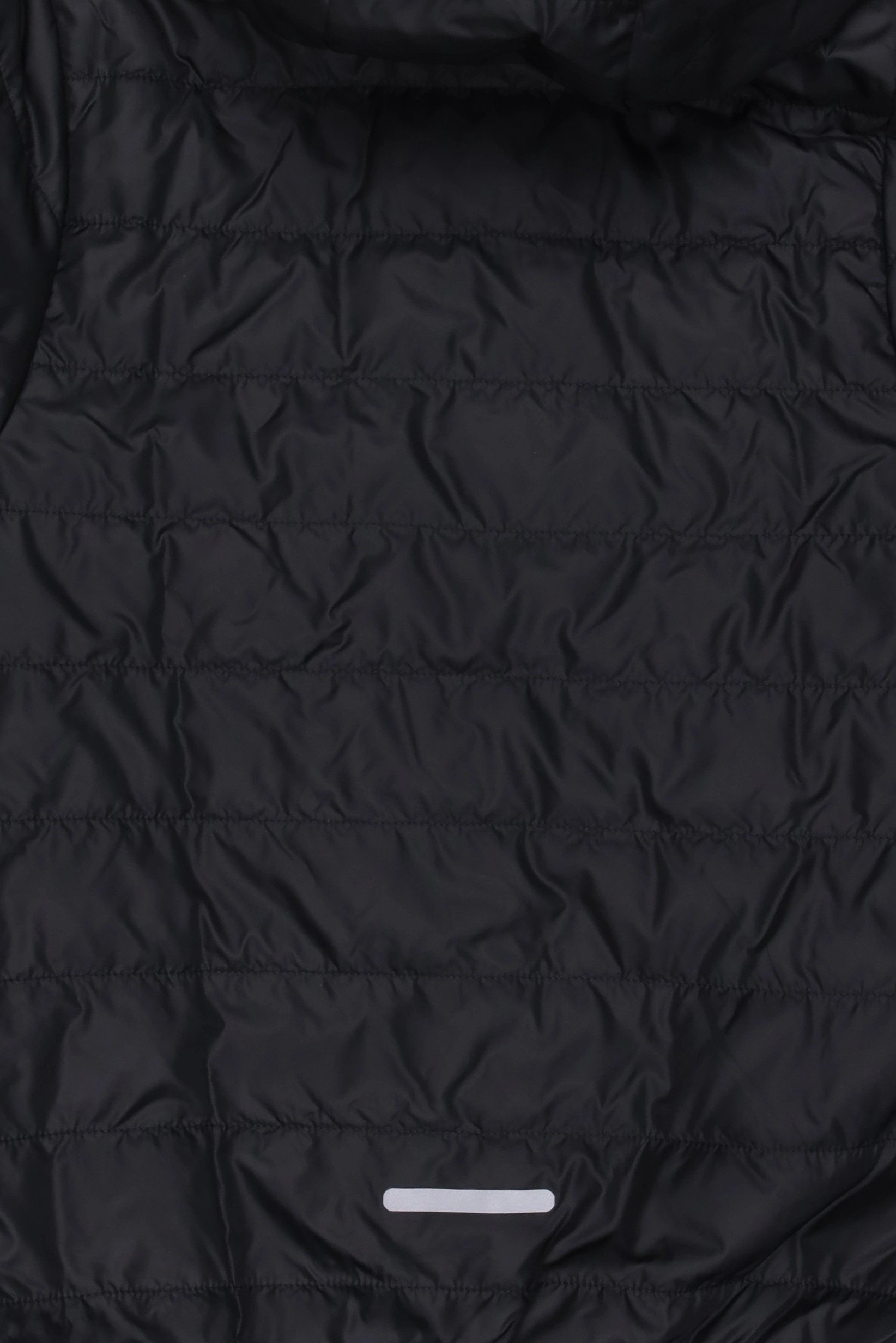 Kids Boy Quilted Outdoor Hoodie Jacket, Black