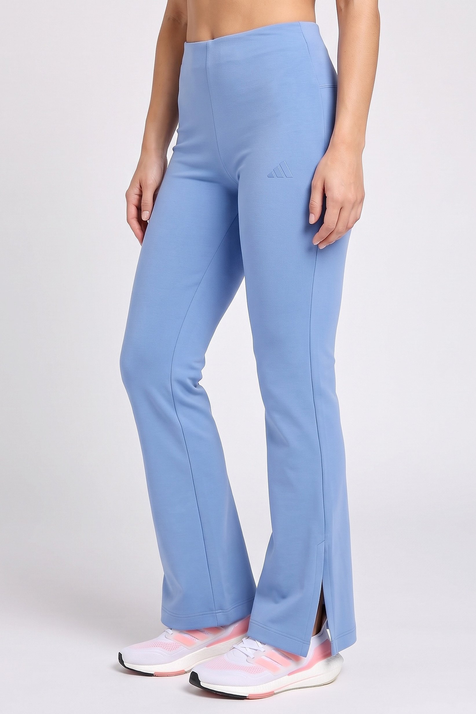 Women Sportswear Fit Wide Leg Outdoor Sweatpants, Blue