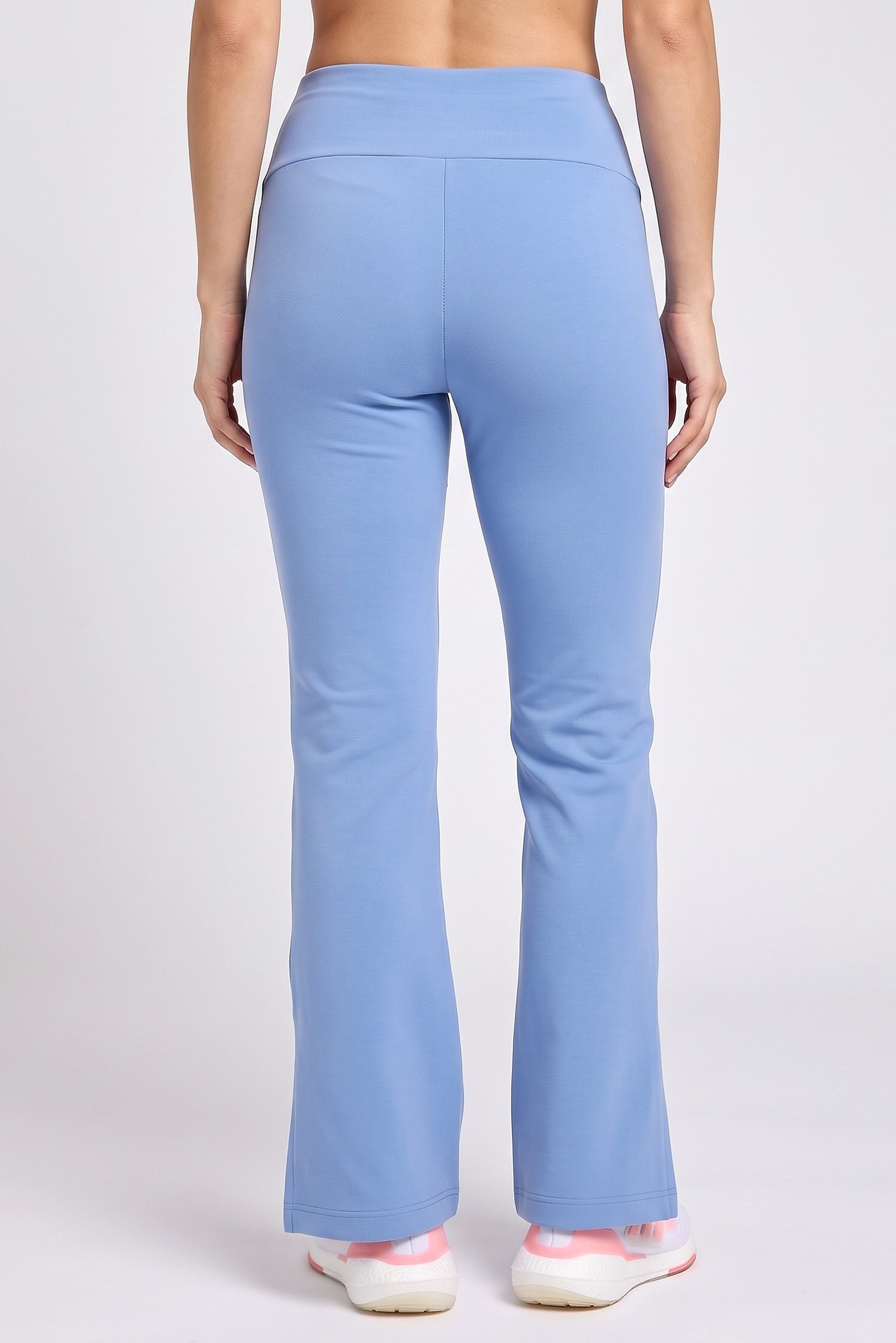 Women Sportswear Fit Wide Leg Outdoor Sweatpants, Blue
