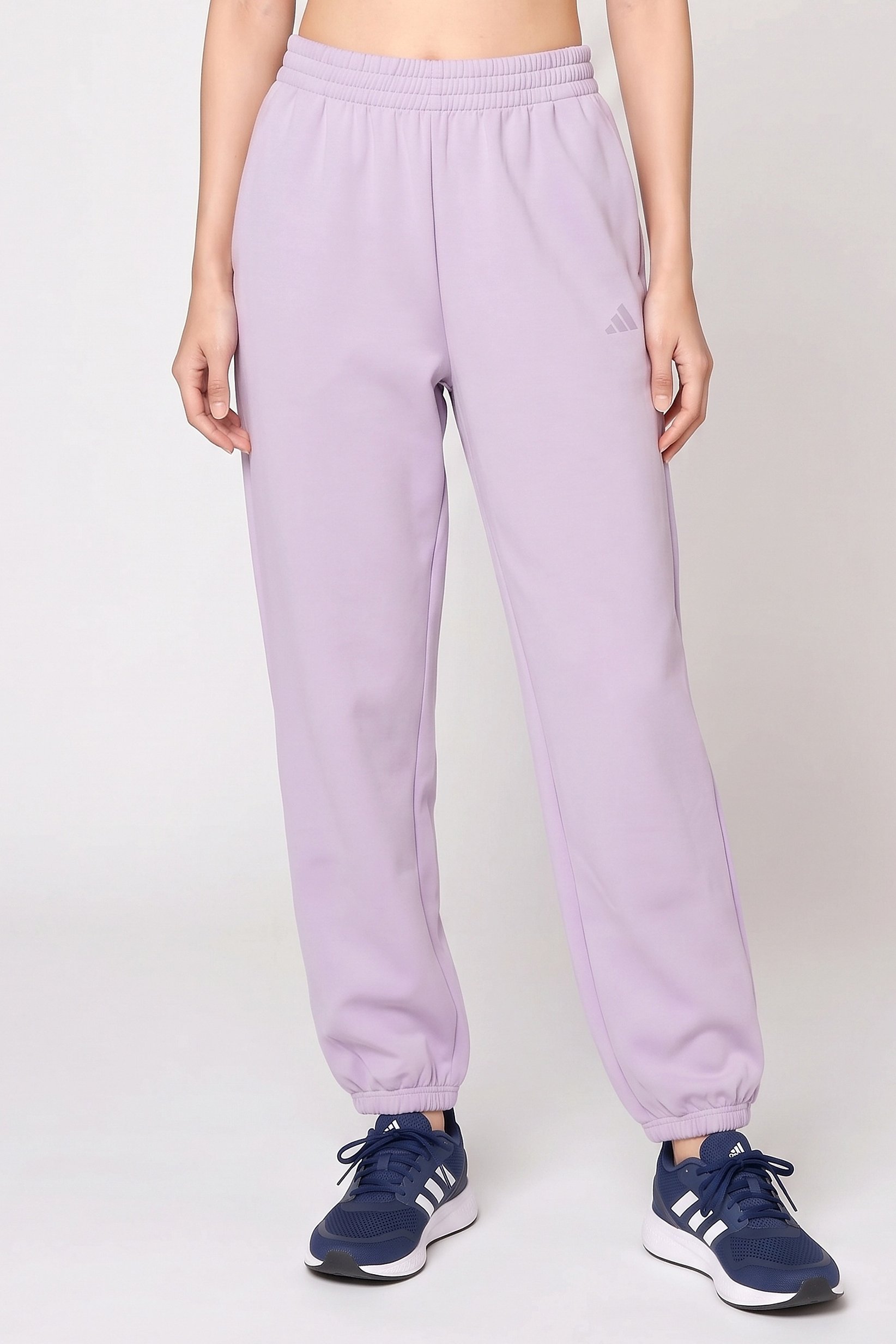 Women Sportswear Fit Outdoor Sweatpants, Light Purple