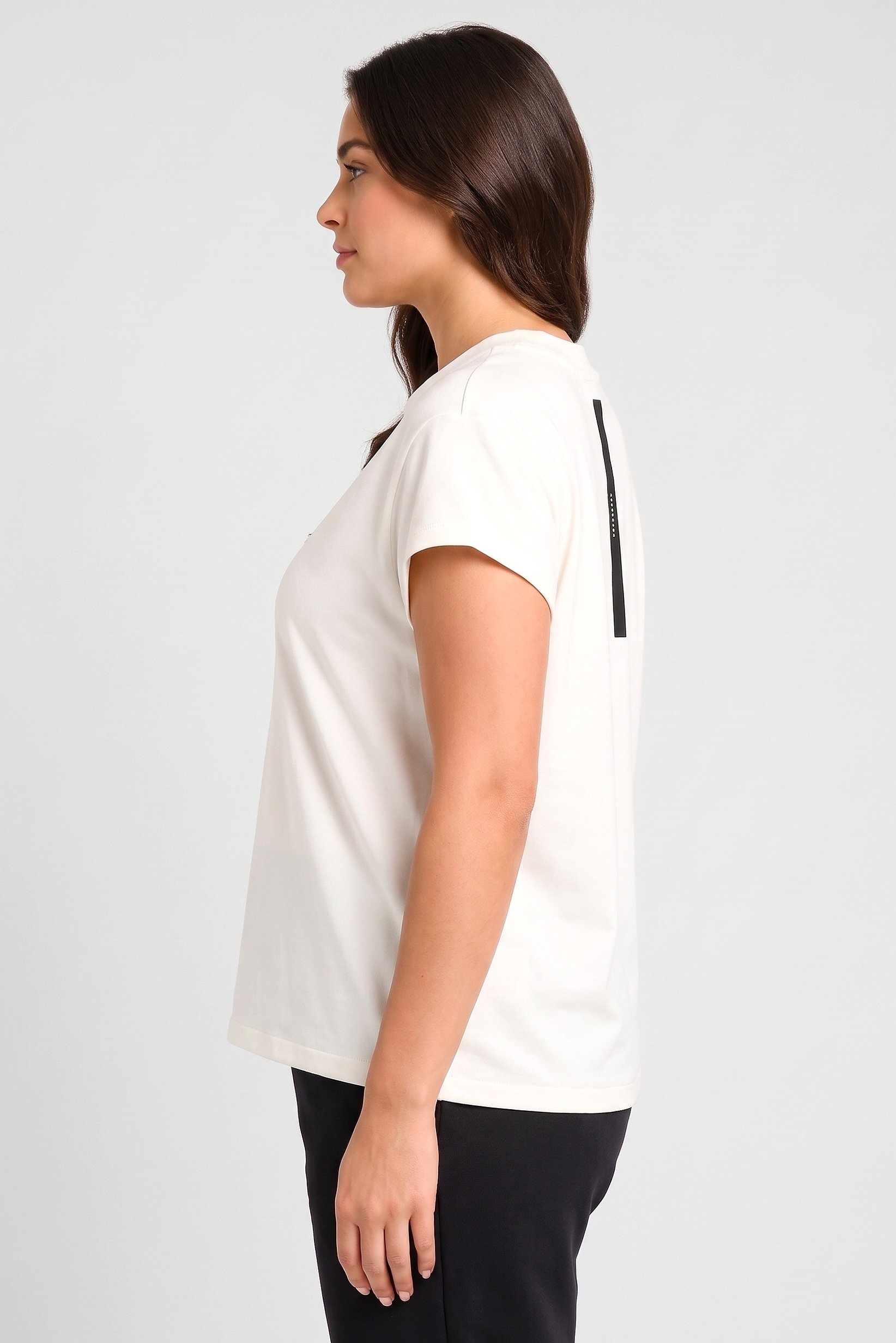 Women Sportswear Fit Short Sleeve Training T-Shirt, White
