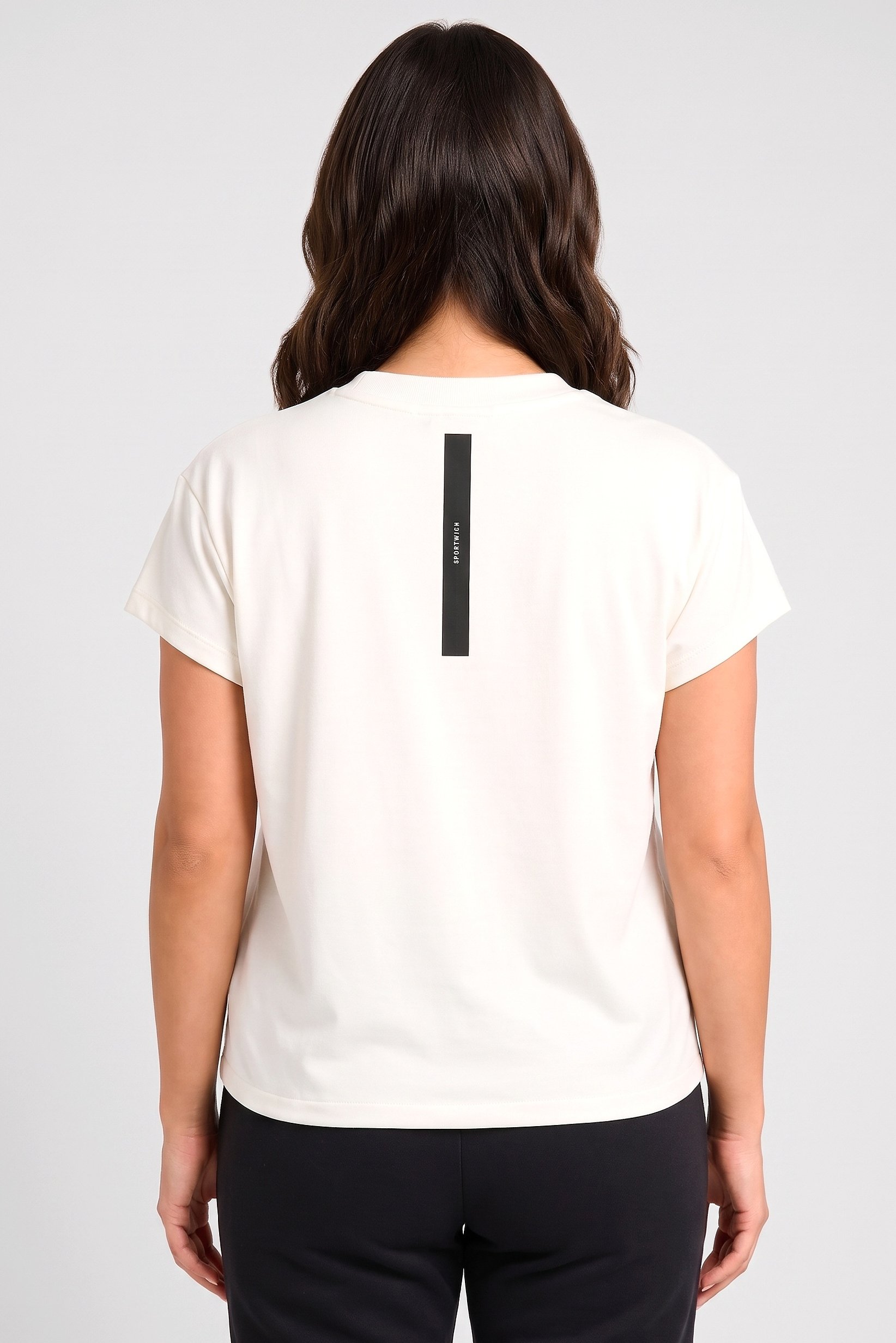 Women Sportswear Fit Short Sleeve Training T-Shirt, White