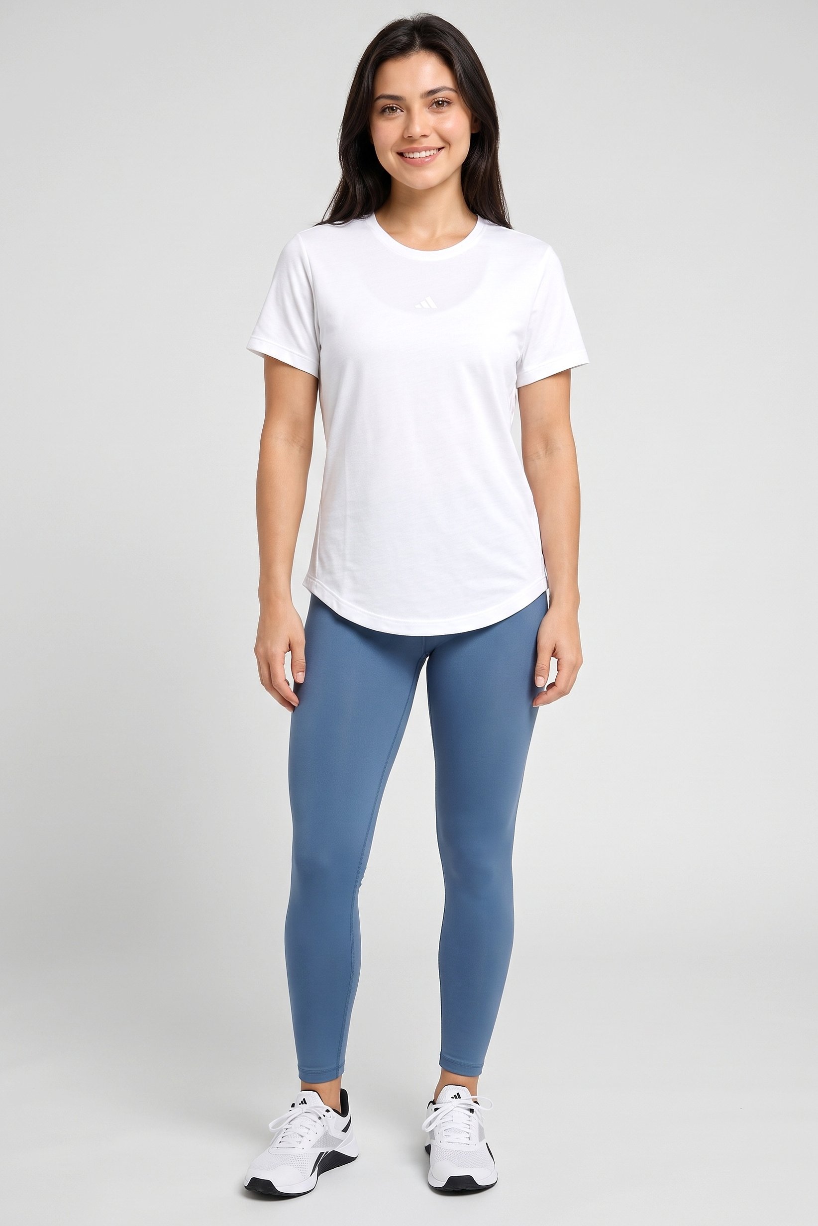 Women Sportswear Fit Short Sleeve Training T-Shirt, White