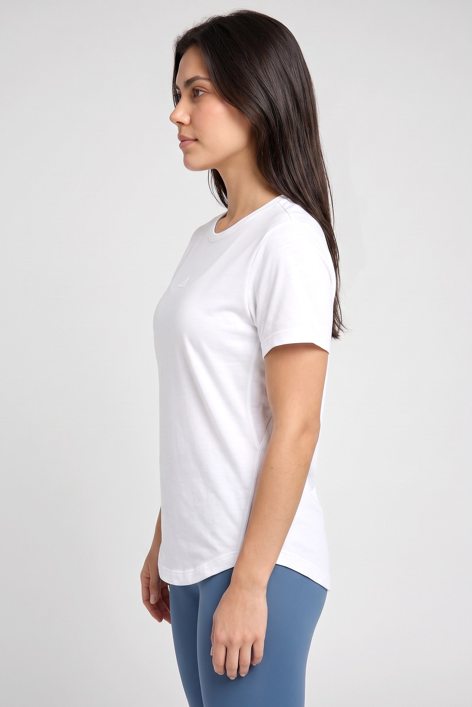 Women Sportswear Fit Short Sleeve Training T-Shirt, White