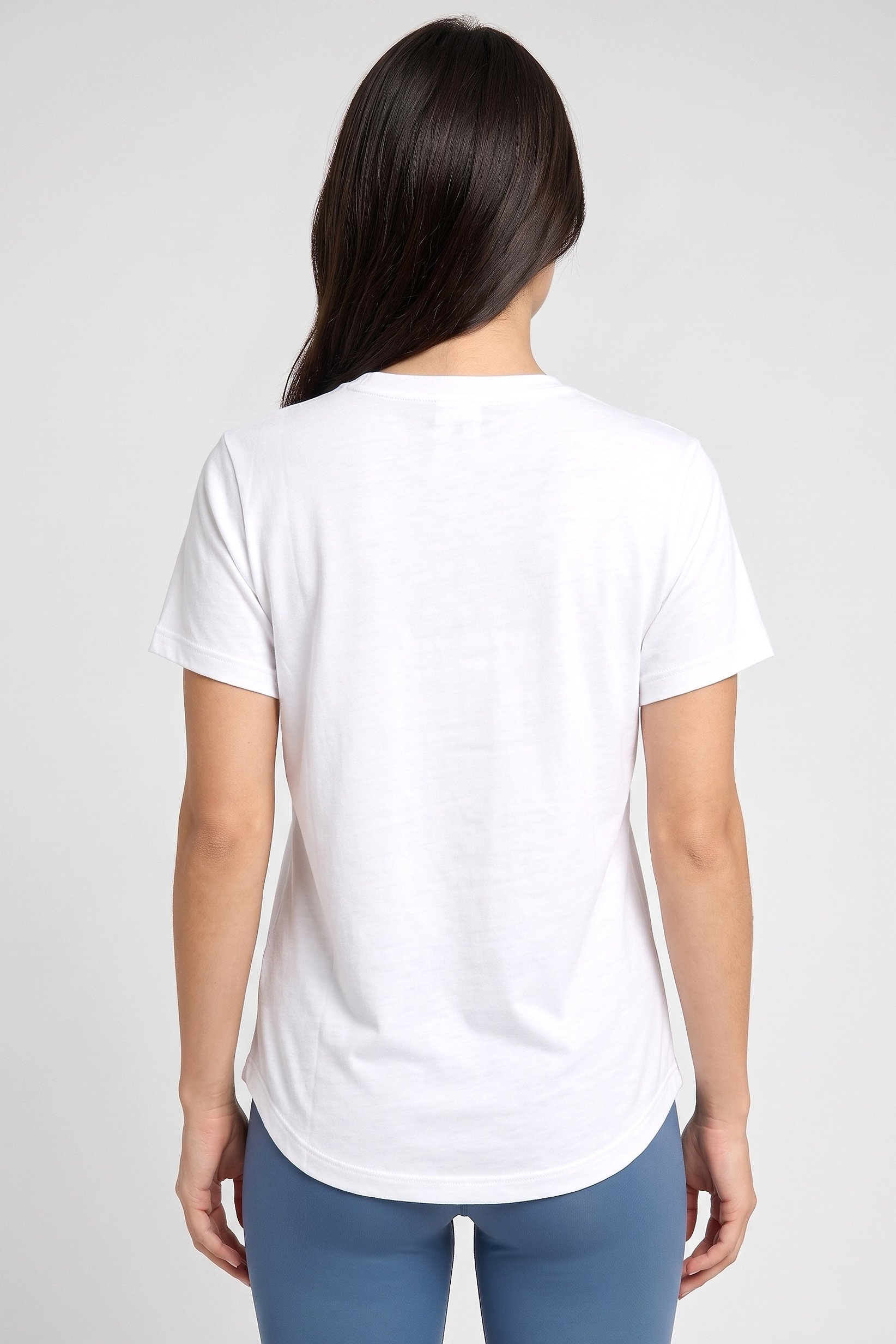 Women Sportswear Fit Short Sleeve Training T-Shirt, White