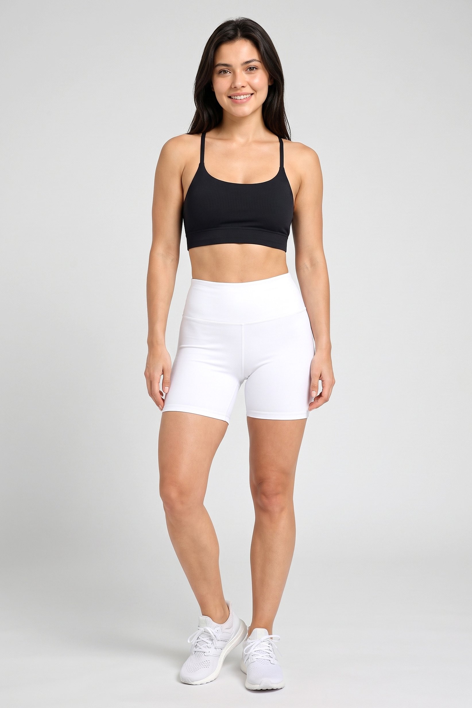 Women Sportswear Fit Padded Training Sports Bra, black