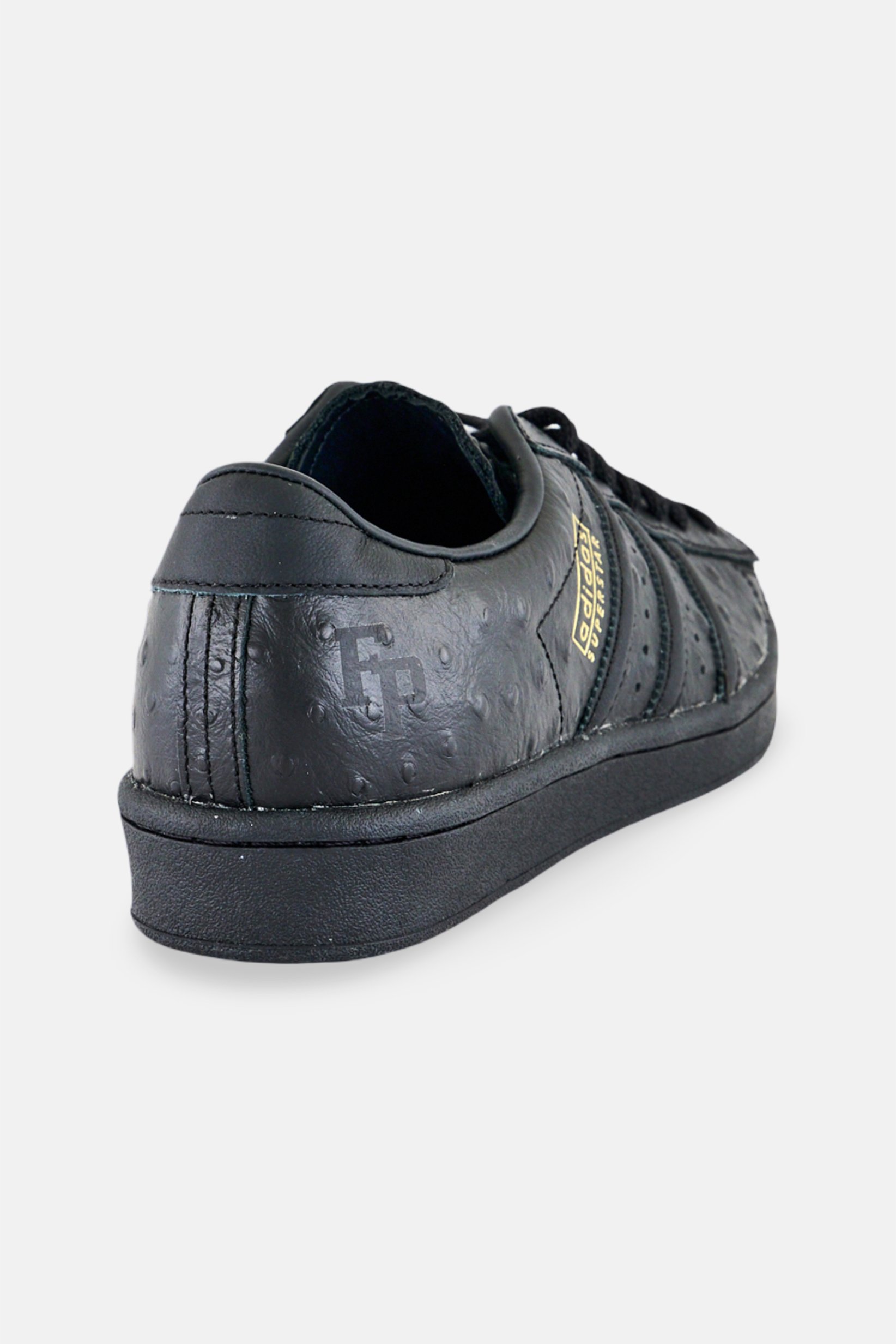 Consortium Men Superstar Footpatrol Lace Up Outdoor Shoes, Black