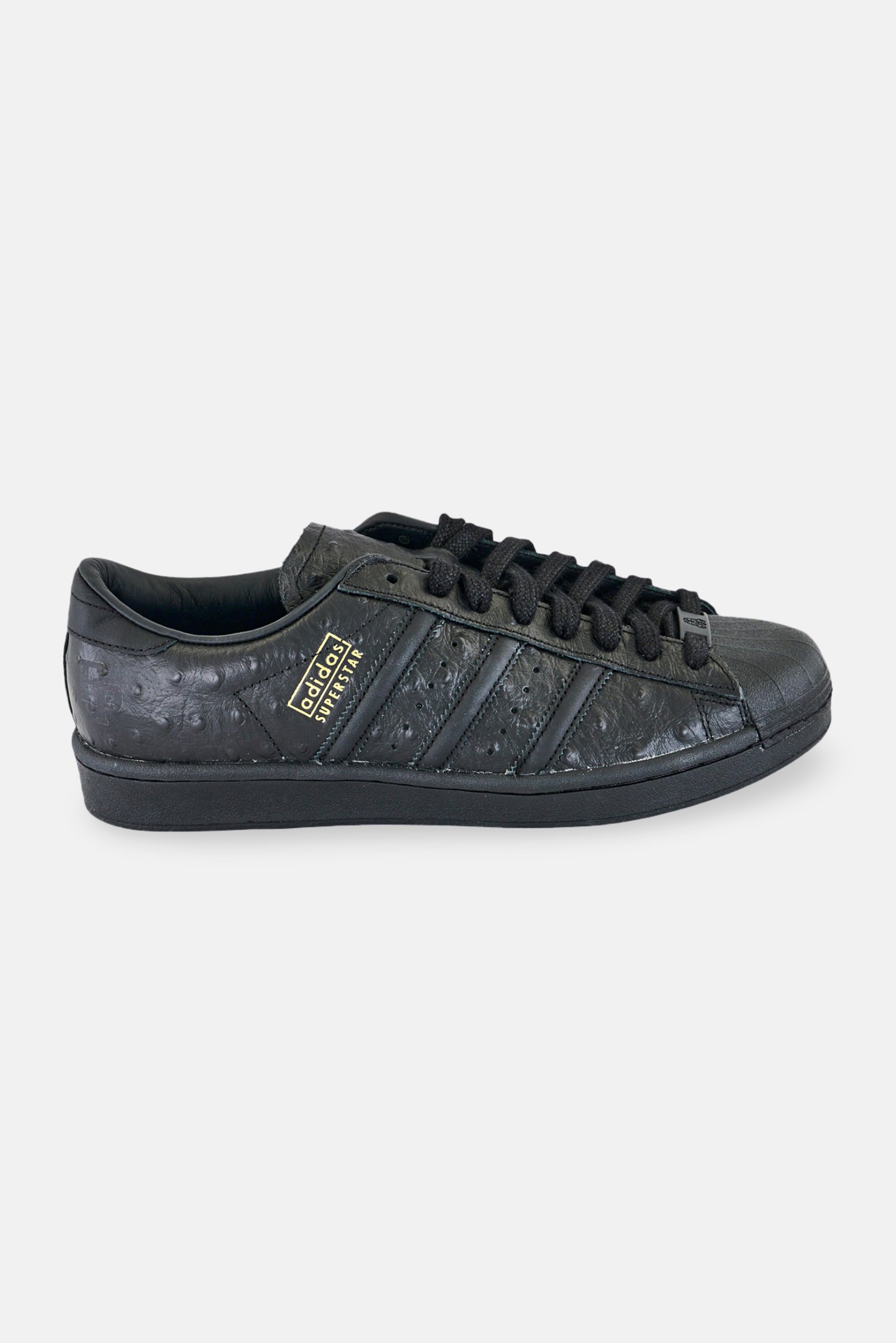 Consortium Men Superstar Footpatrol Lace Up Outdoor Shoes, Black