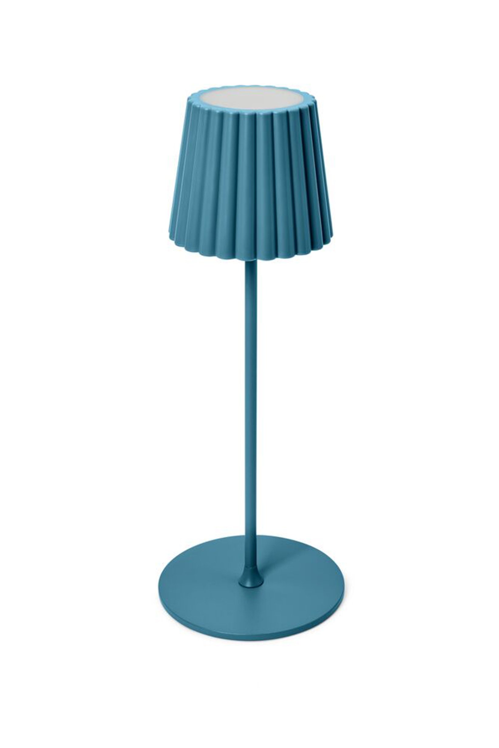 Rechargeable LED Table Lamp, Blue