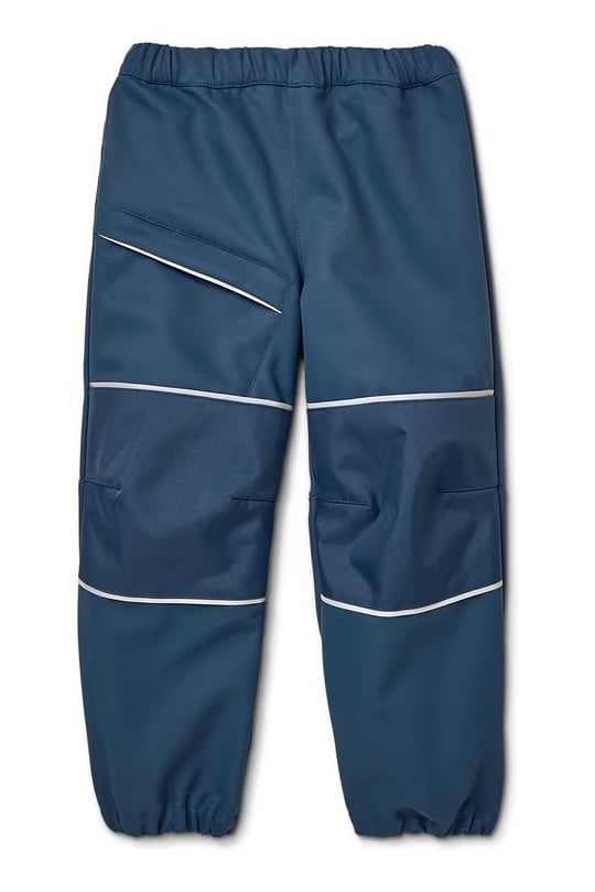 Toddler Boy Soft Shell Pants, Slate Blue