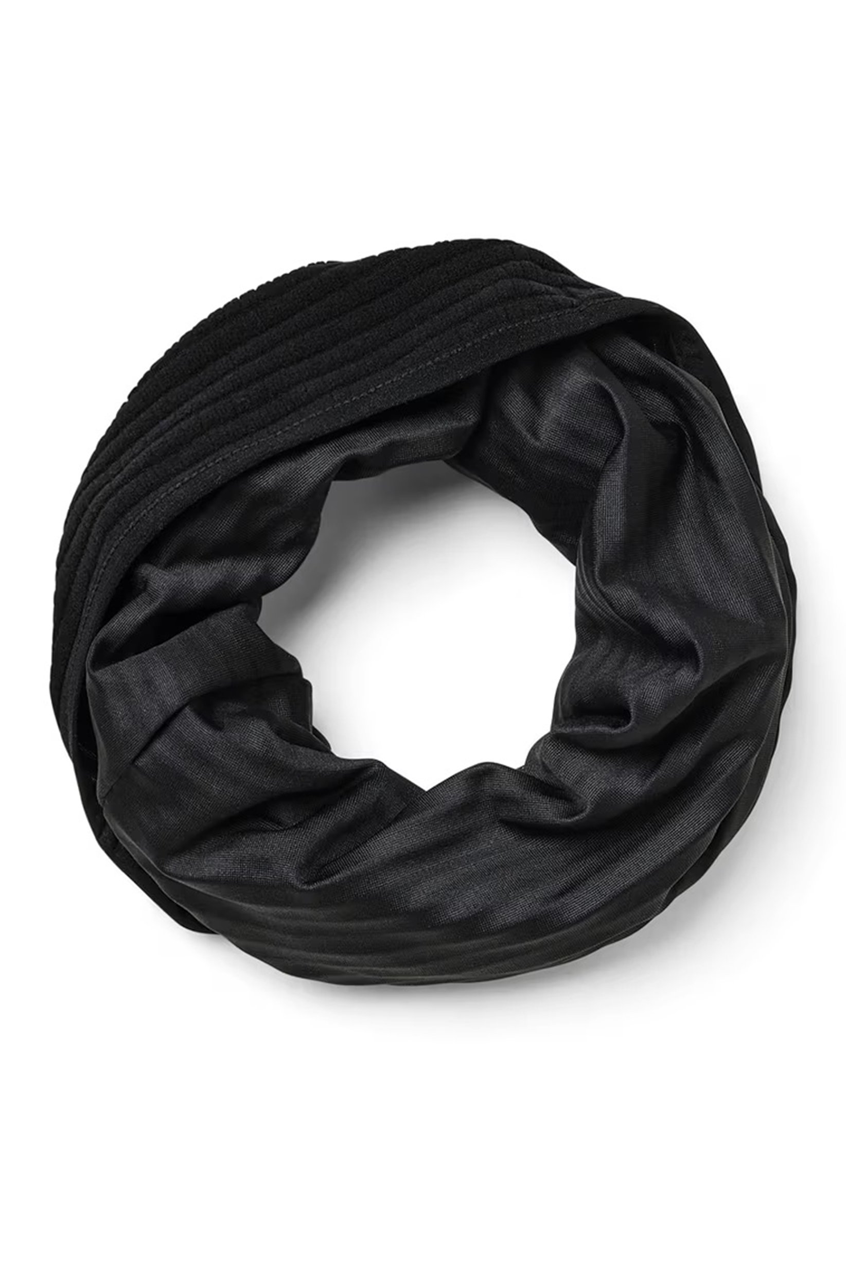 Women Solid Scarf, Black
