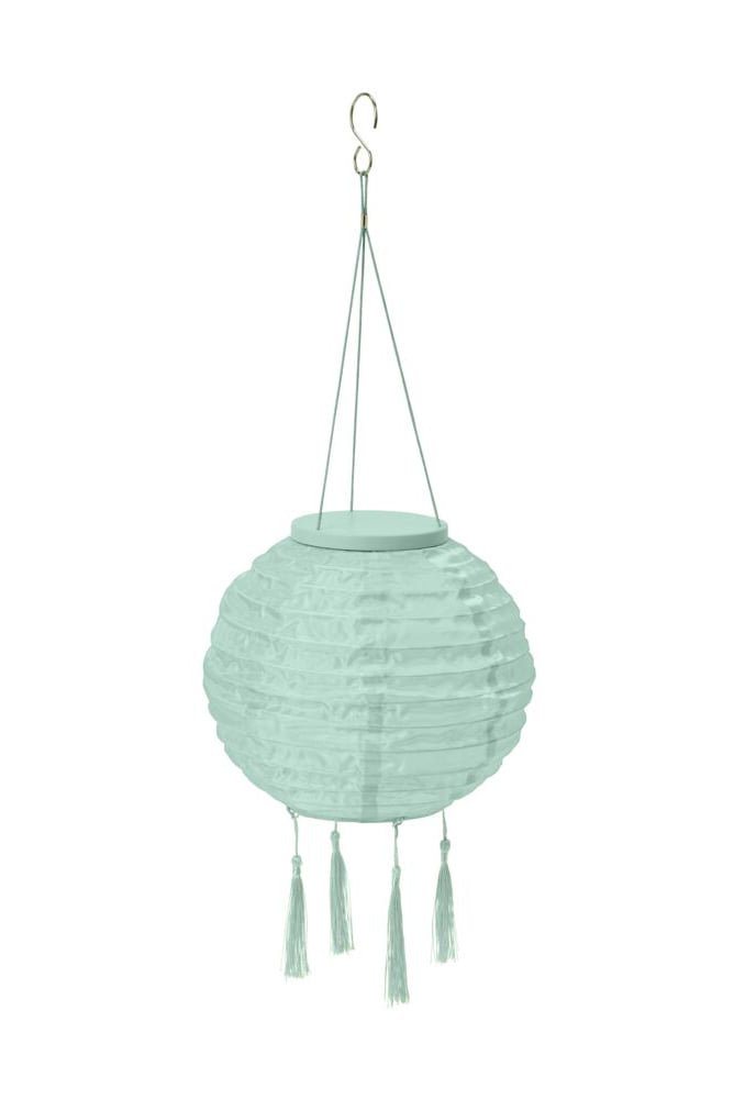 Led Outdoor Lantern, Light Green