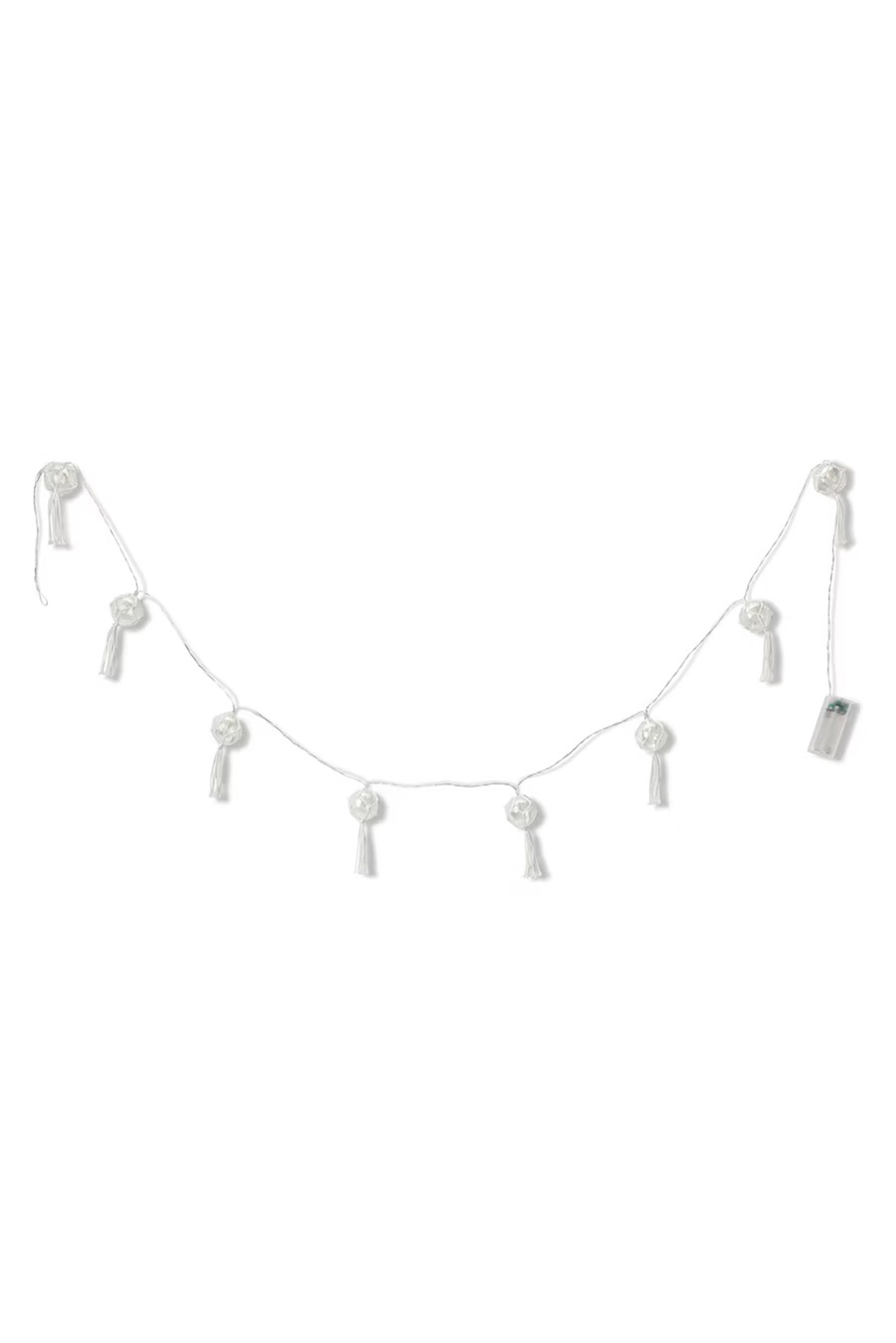 LED Light Chain With Balls, Transparent
