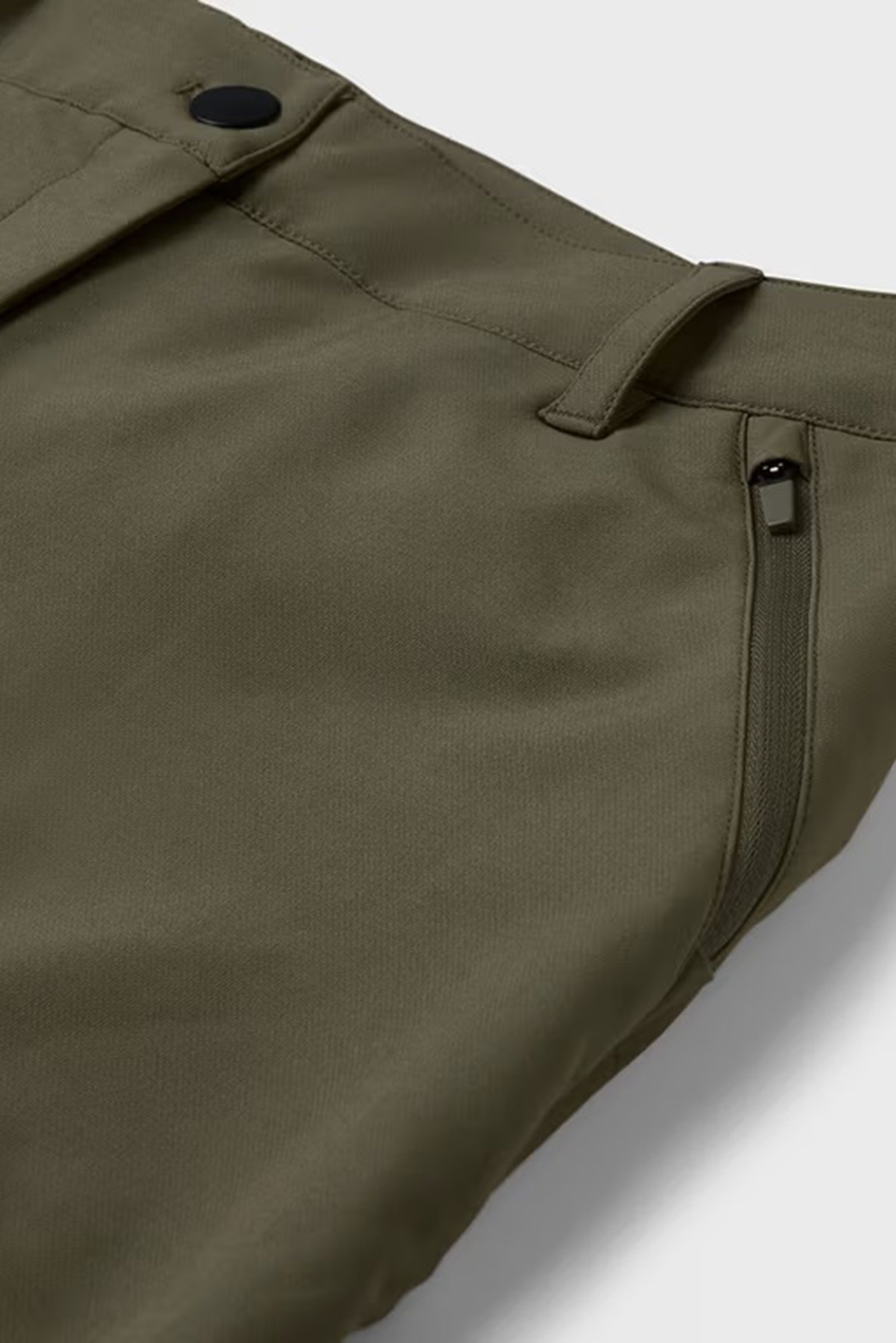 Women Regular Fit Solid Straight Leg Pants, Olive