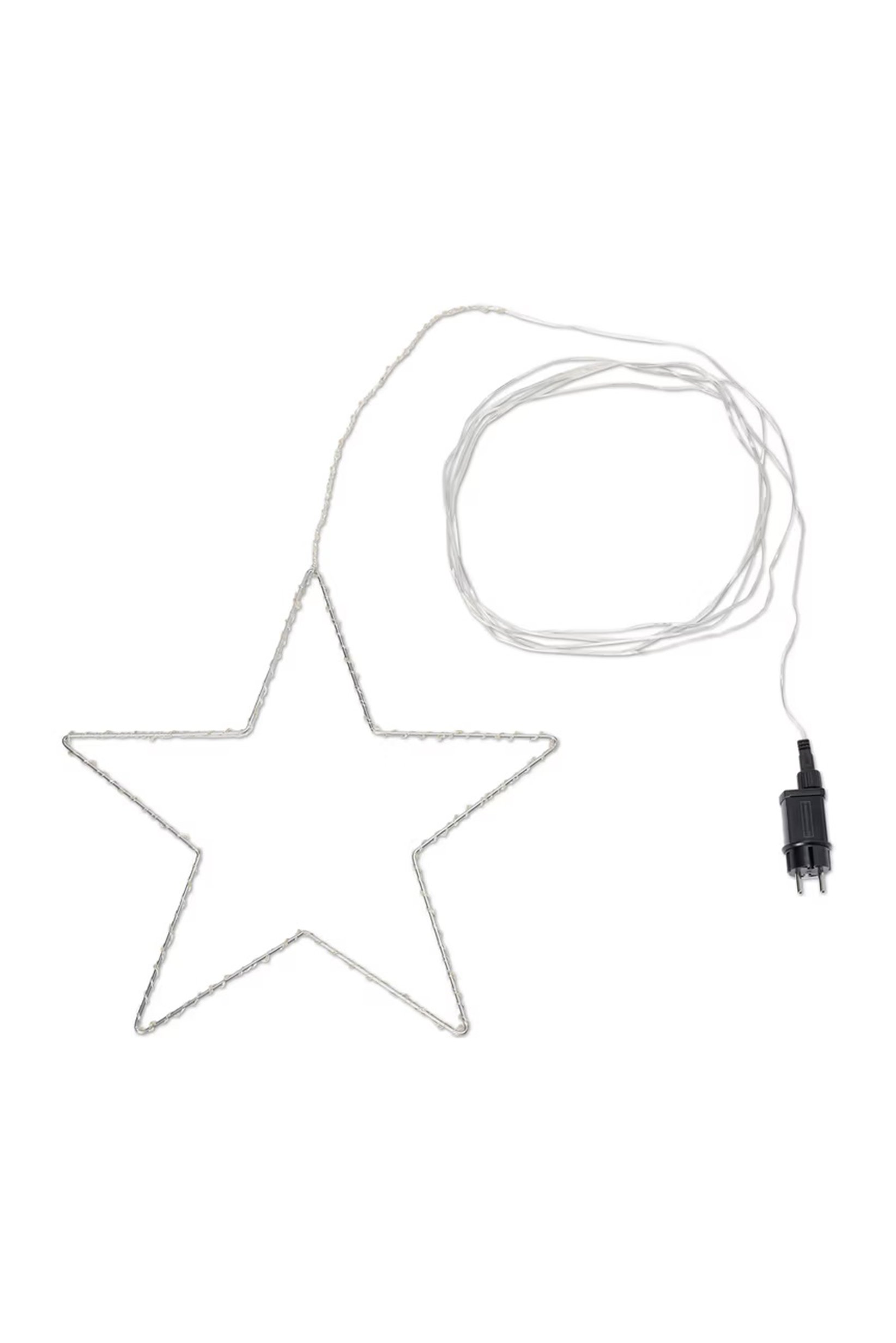 Led Star Outdoor Lighting 30 cm, Silver