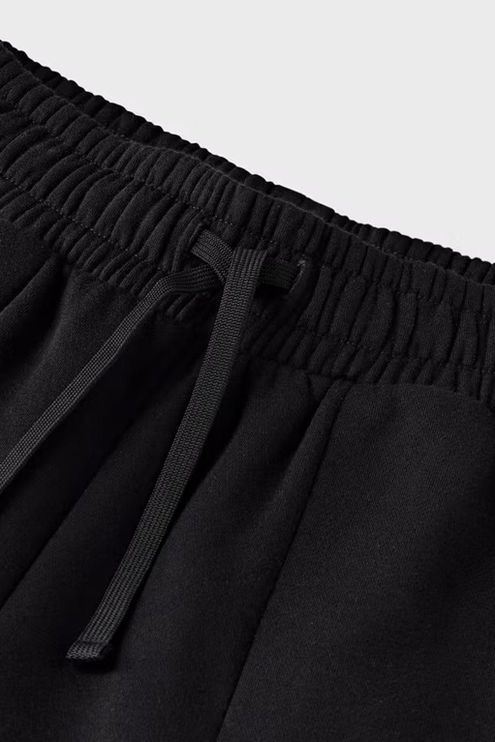Men Sportswear Fit Outdoor Sweatpants, Black
