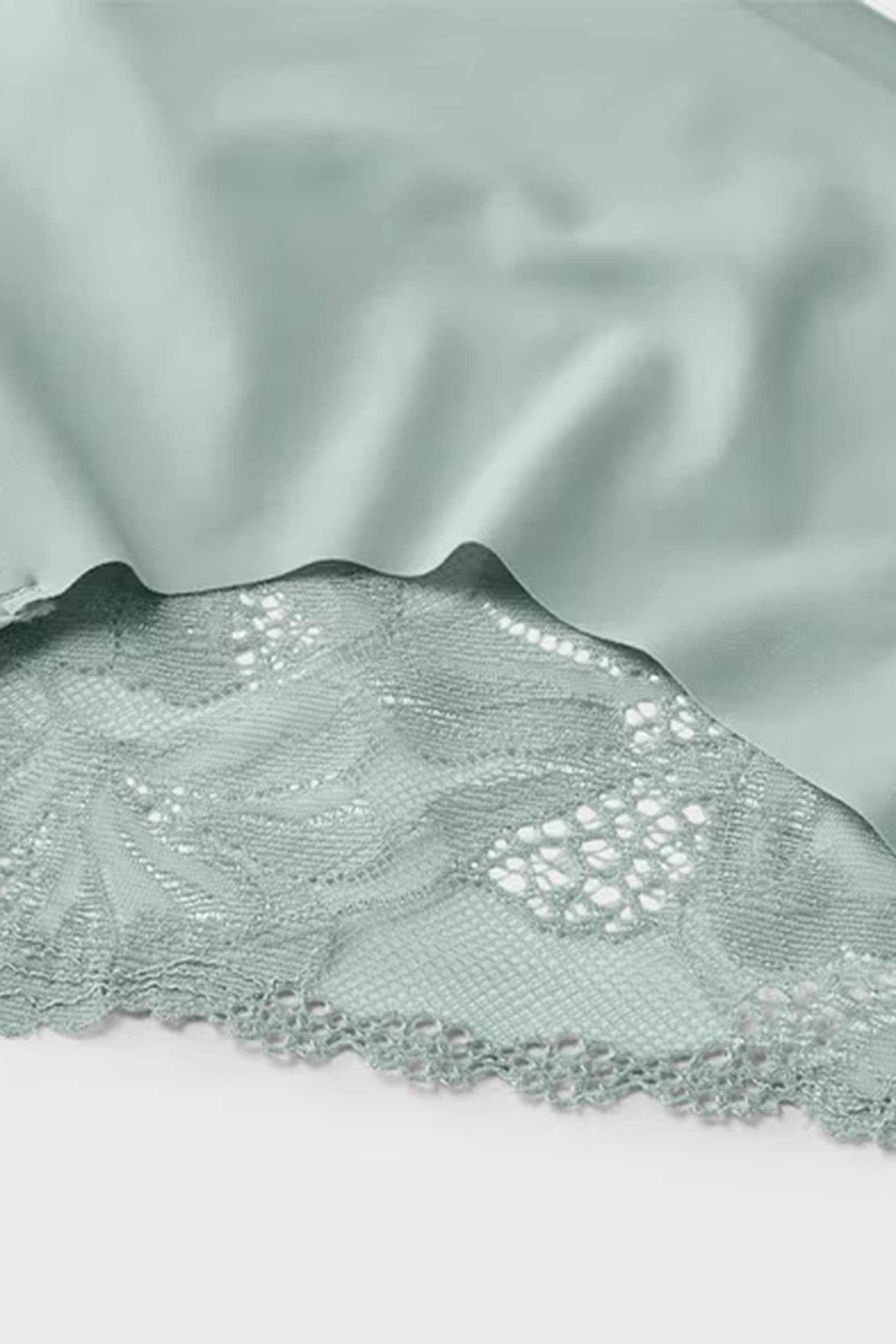 Women 2 Pieces Textured Panty, Teal Green