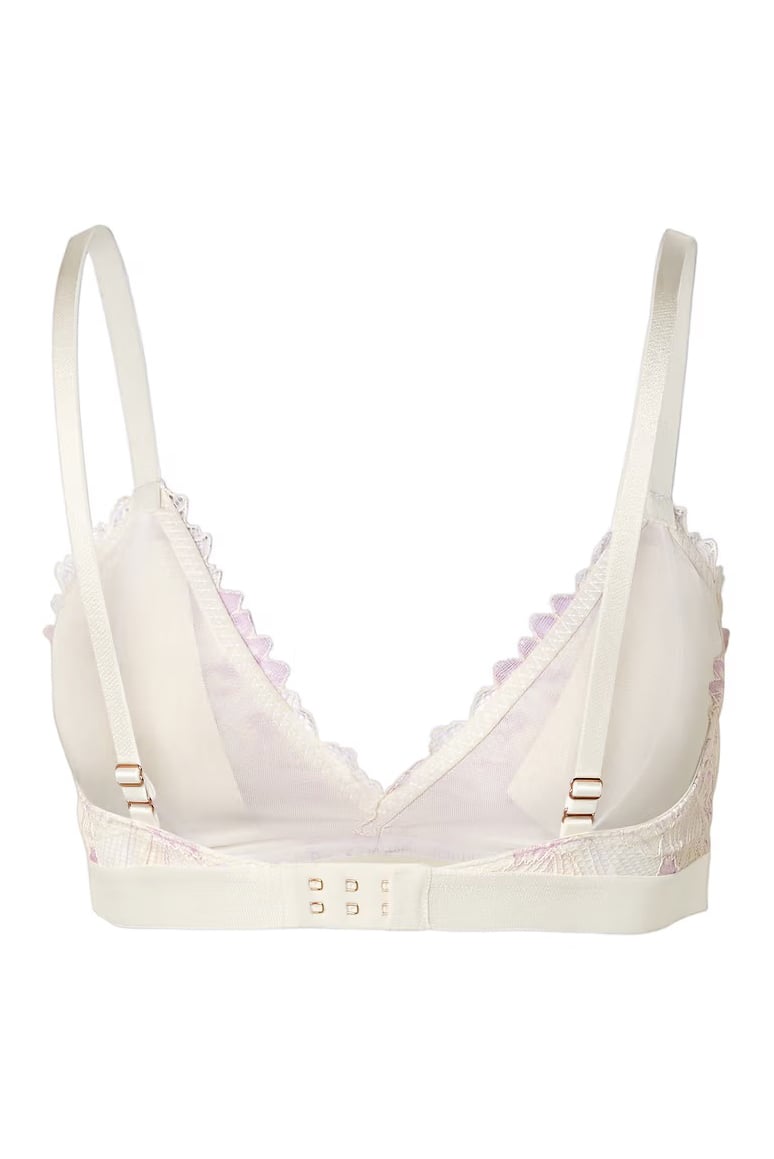 Women Non Padded Textured Bra, Multicolor
