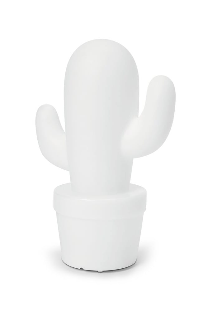 Cactus LED Table Lamp, White