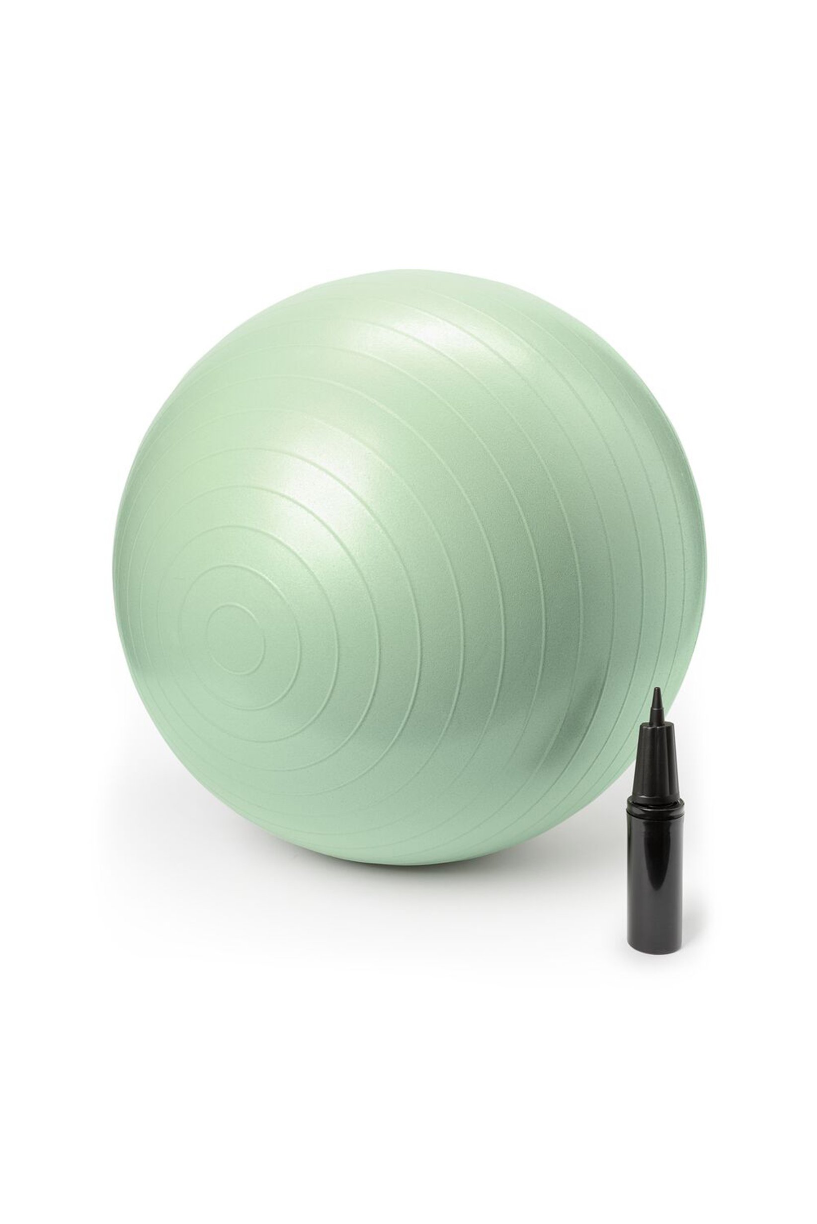 Gymnastics ball with cover
