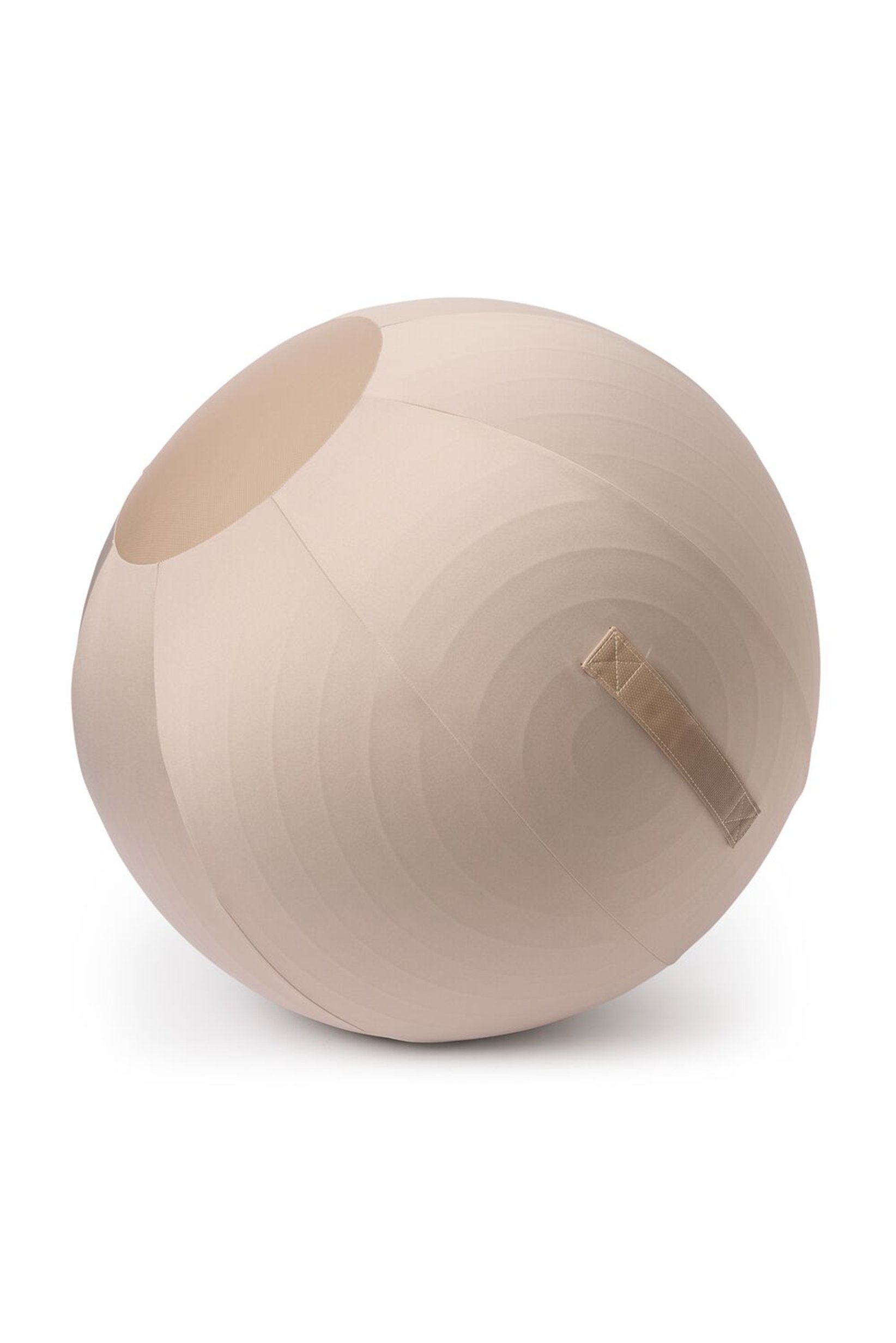 Gymnastics ball with cover
