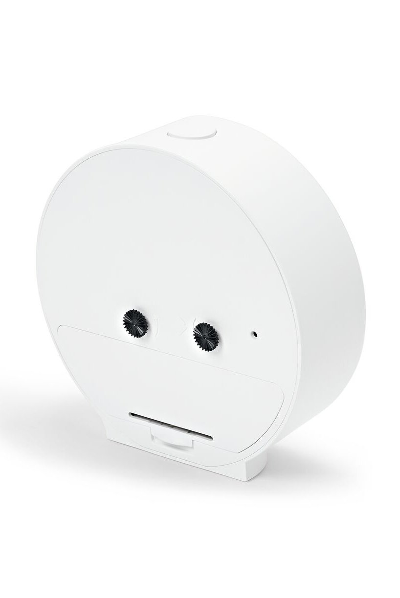 Alarm Clock With Back Light, White