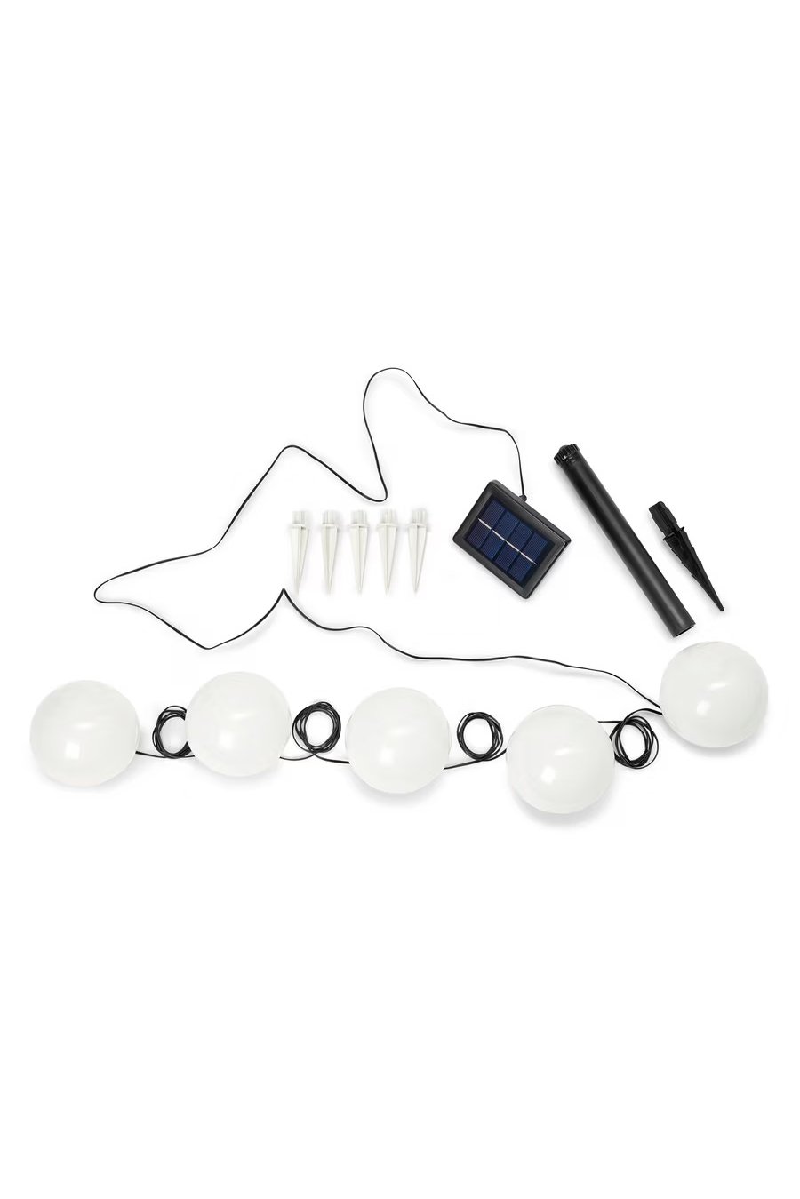 5 Pcs Solar Floor Fairy Lights