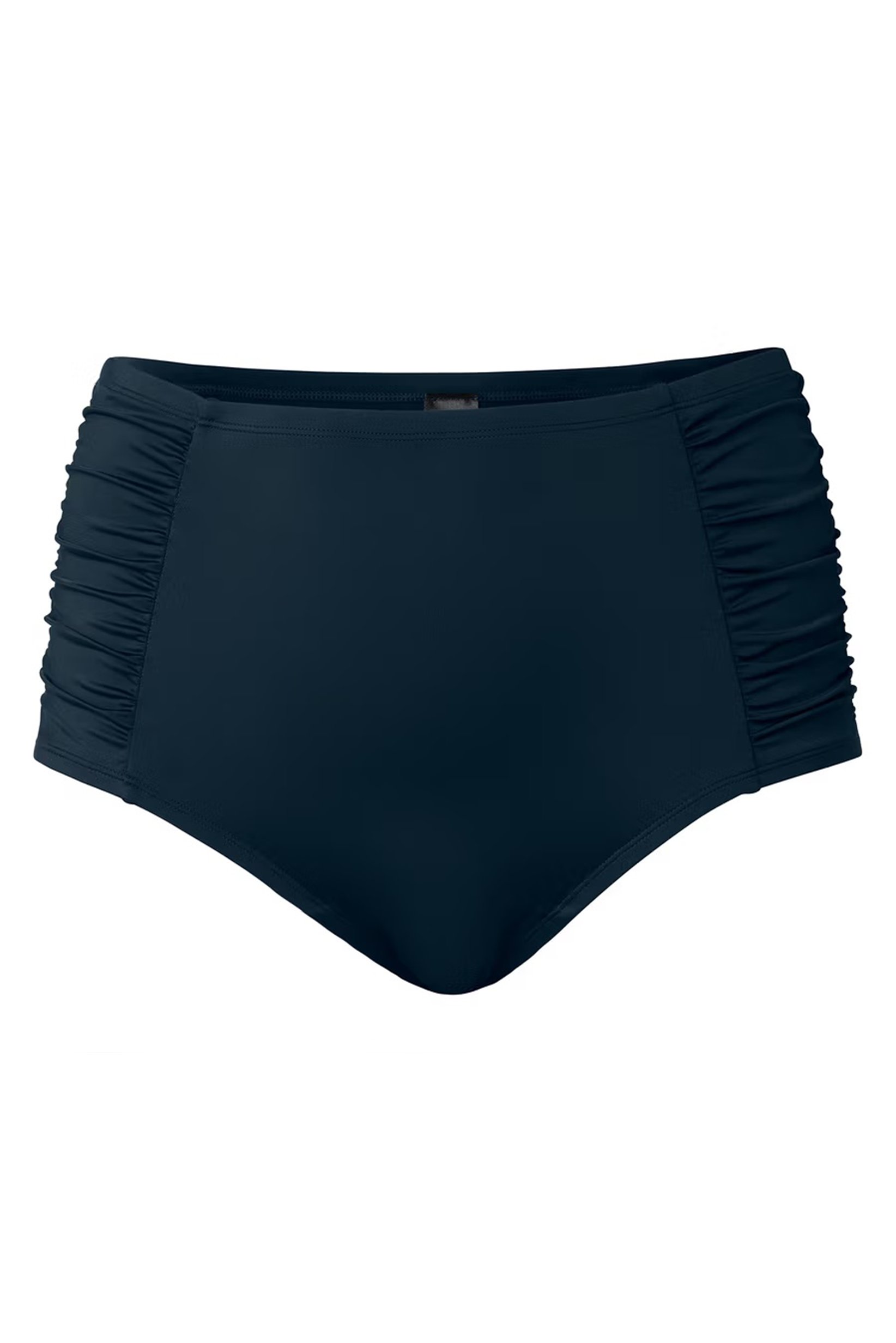 Women Solid Bikini Bottom, Navy