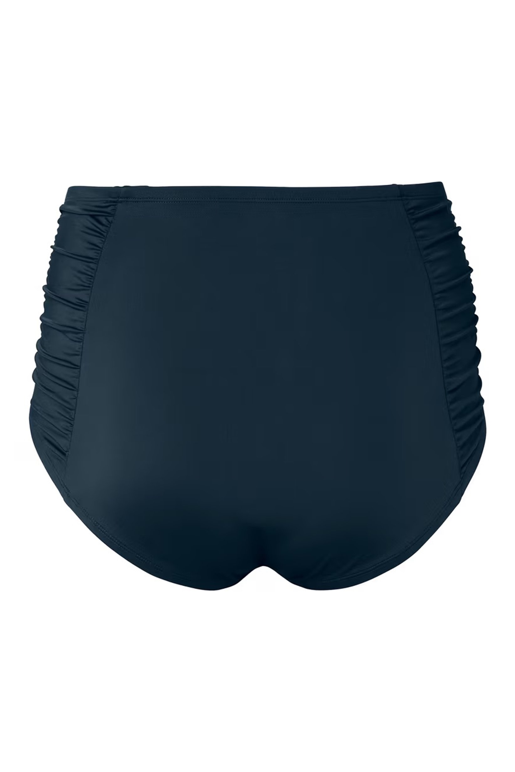Women Solid Bikini Bottom, Navy