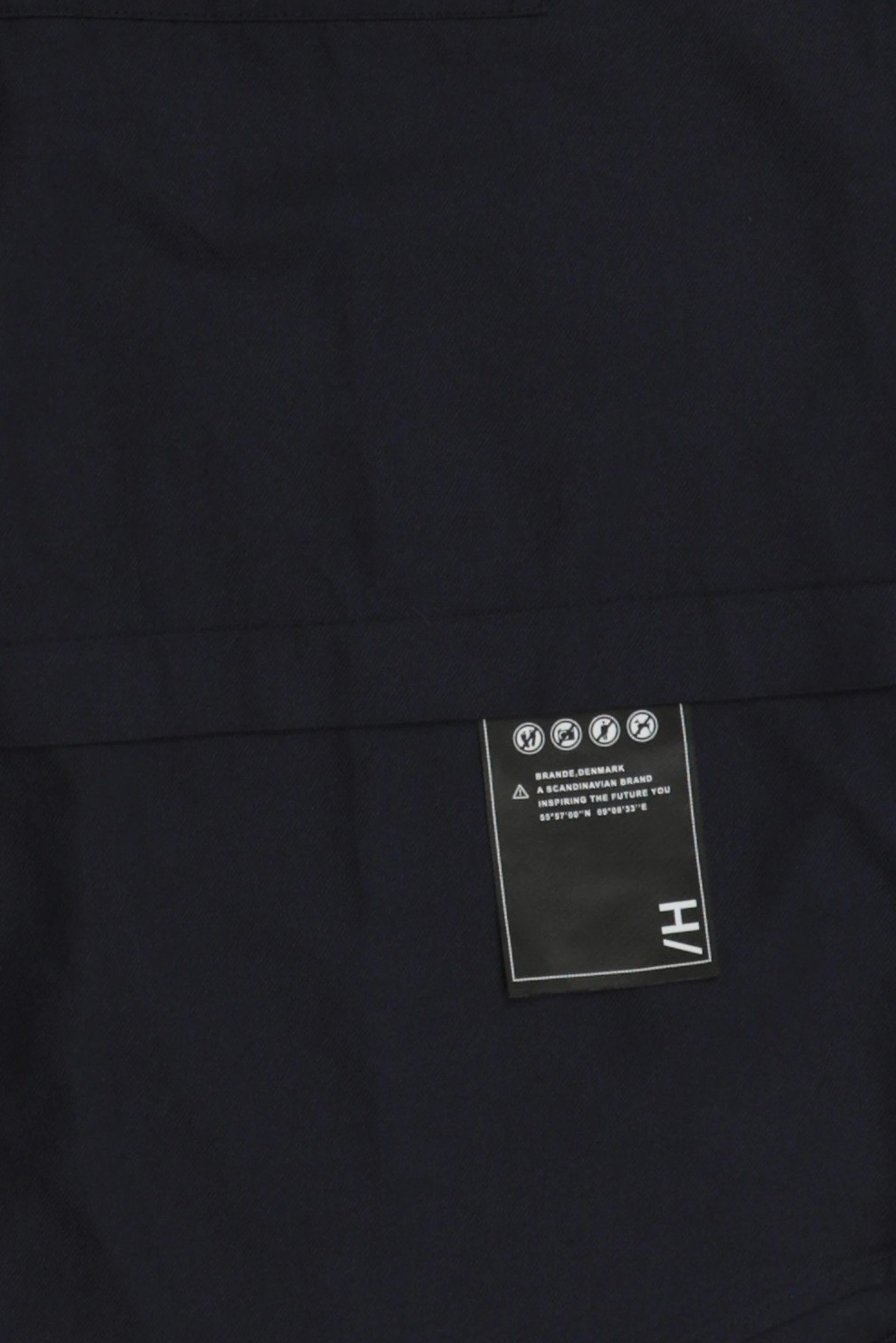 Men Regular Fit Long Sleeve Plain Casual Shirt, Navy Blue