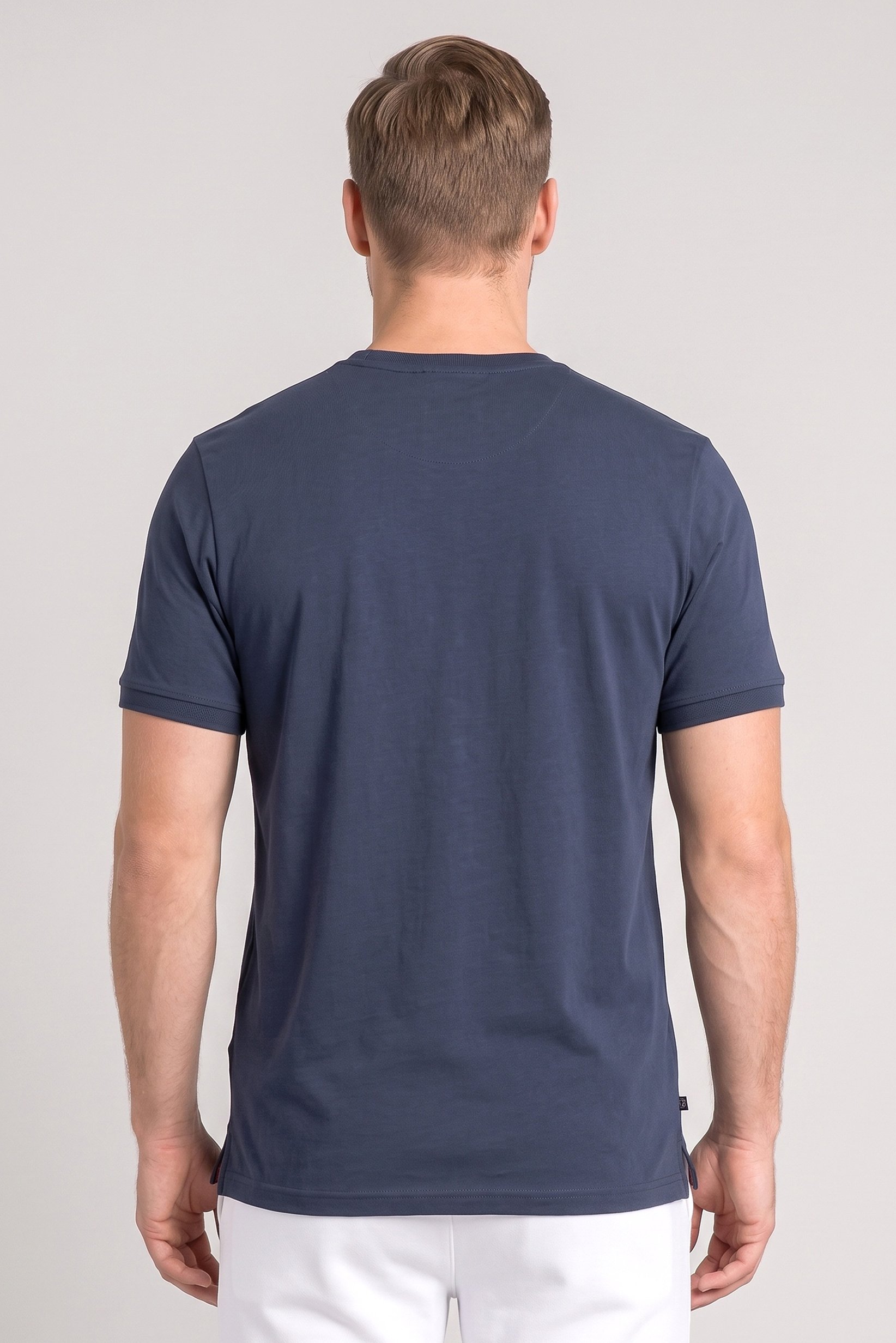 Men Sportswear Fit Short Sleeve Outdoor T-Shirt, Teal