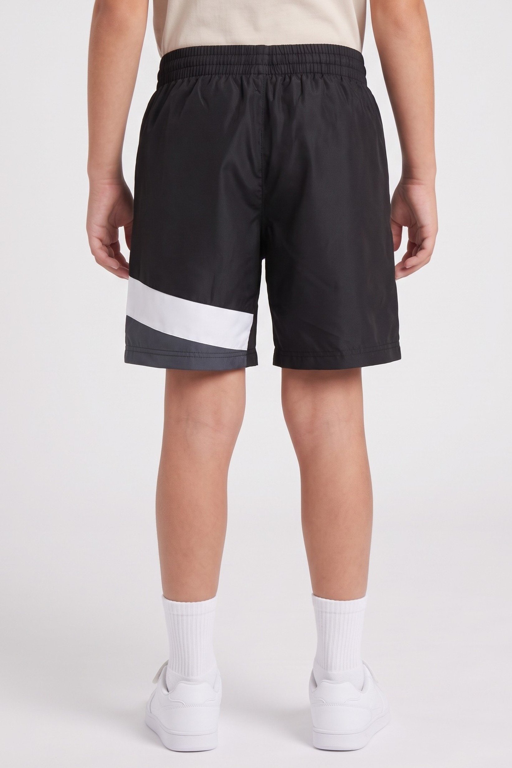 Kids Boy Sportswear Fit Training Shorts, Black