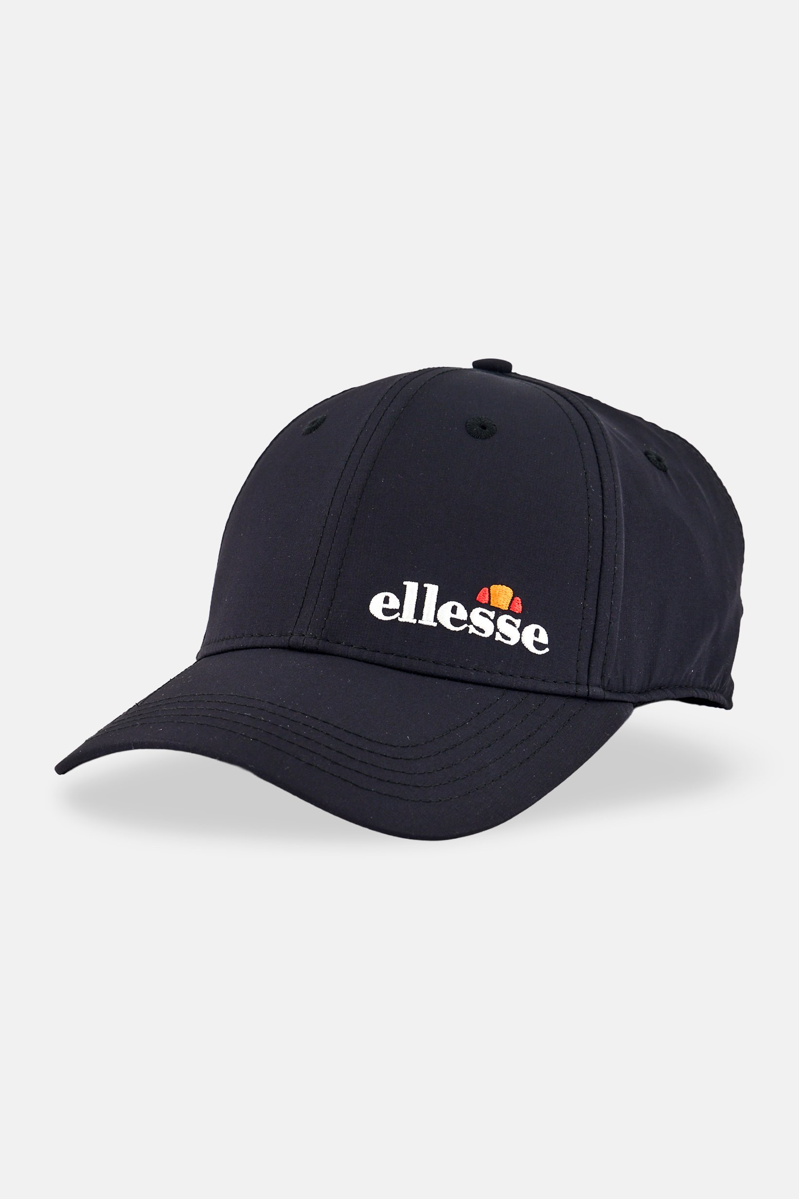 Men Embroidered Logo Adjustable Baseball Cap, Black